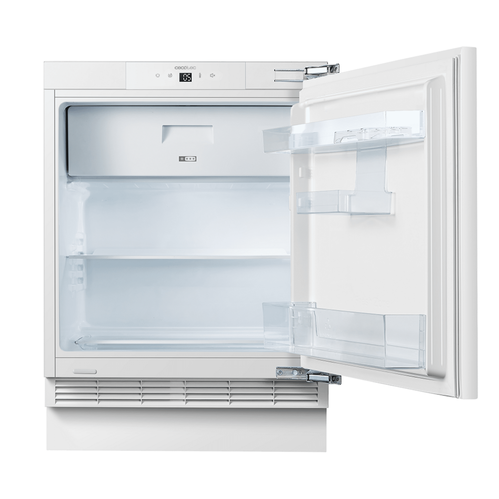 Bolero CoolMarket TT BI 121 White E Frigorífico integrable de 121 litros de capacidad, clase E y Fast Freezing.