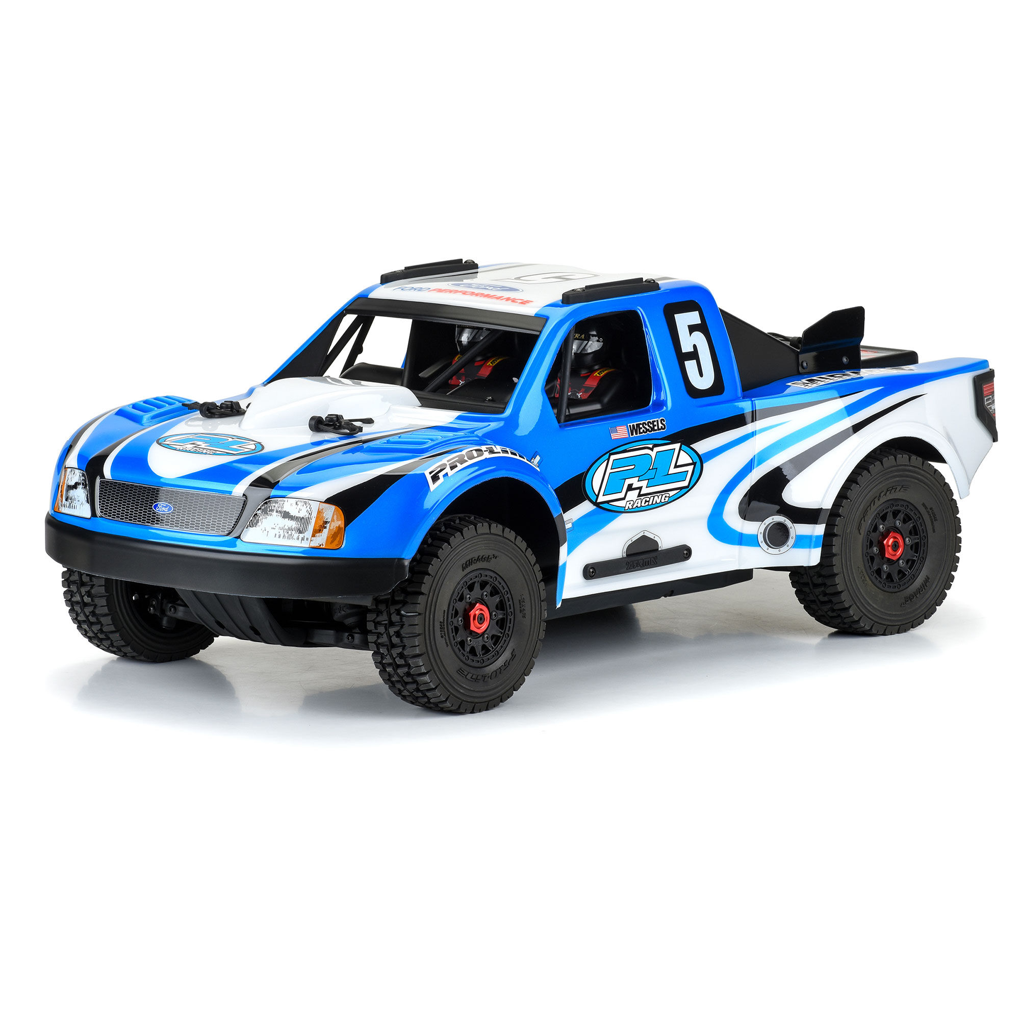 Pro-Line Racing 1/8 Pre-Cut 1997 Ford F-150 Trophy Truck Clear Body: Mojave 4S