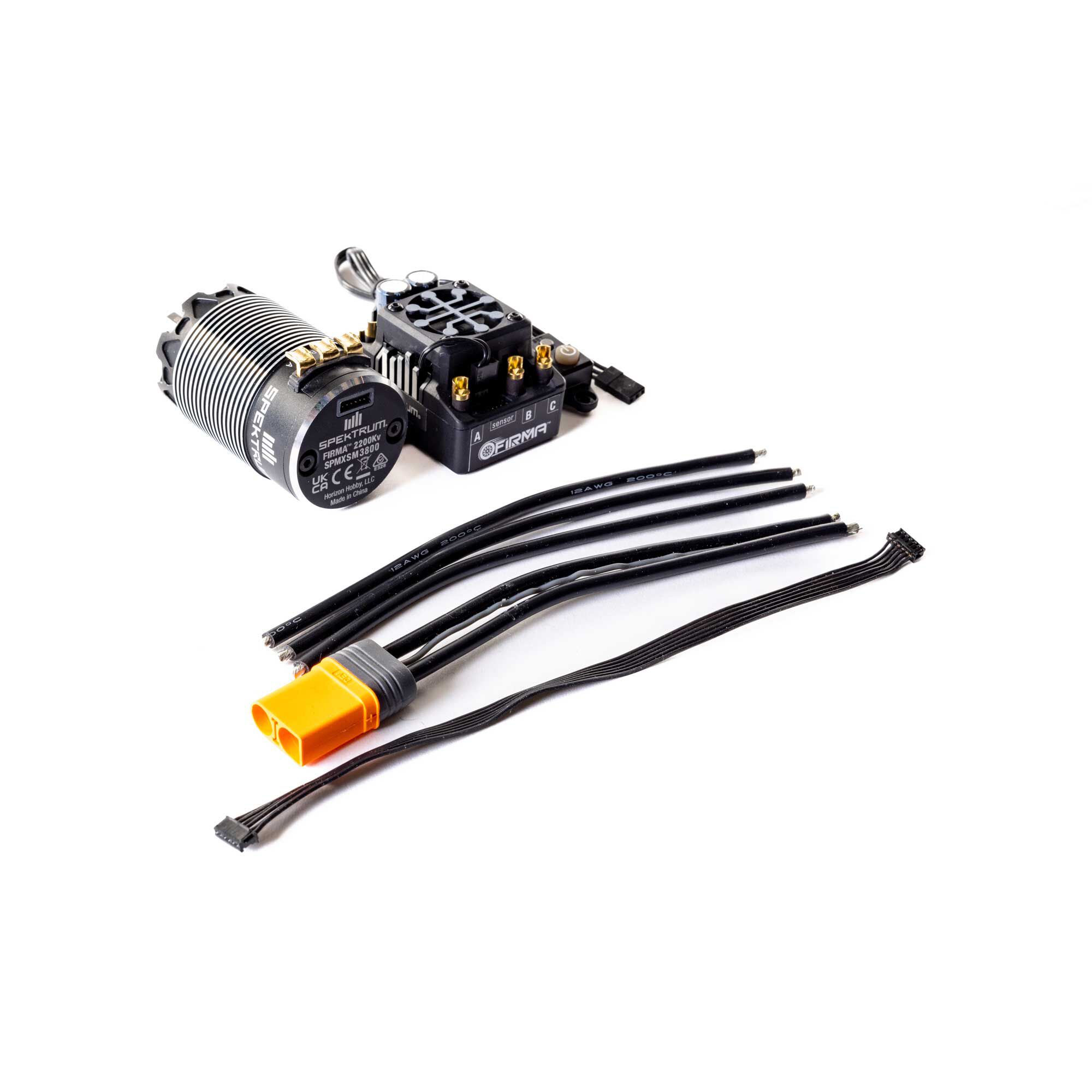 Spektrum Accessories Firma 130A Brushless Smart ESC / 2200Kv Sensored Motor Combo