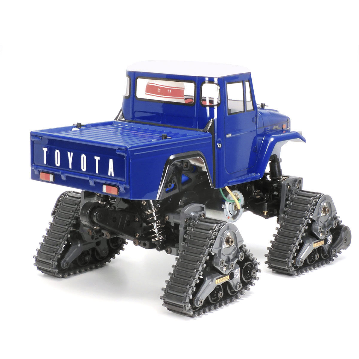Tamiya 1/12 Toyota Land Cruiser 40 GF-01FT w/ Quadtrack Tracks, 4x4 Cralwer Kit