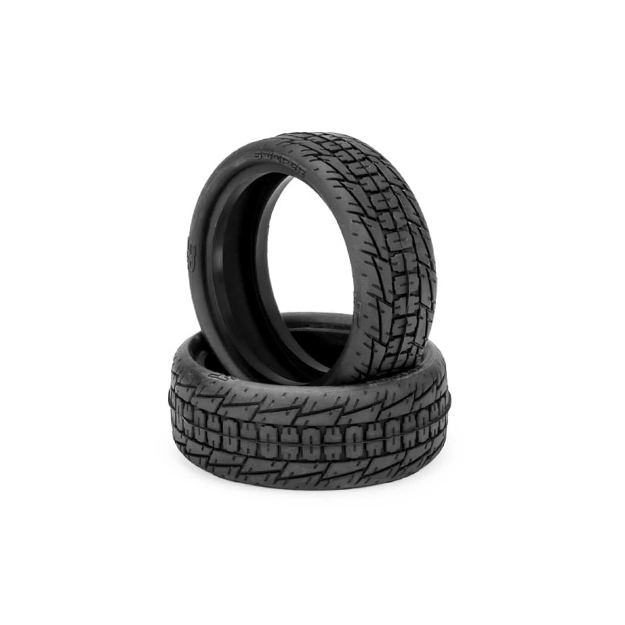 JConcepts, Inc. 1/10 Swiper LP 2.2" Front 2WD Buggy Tires, Silver Compound (2)