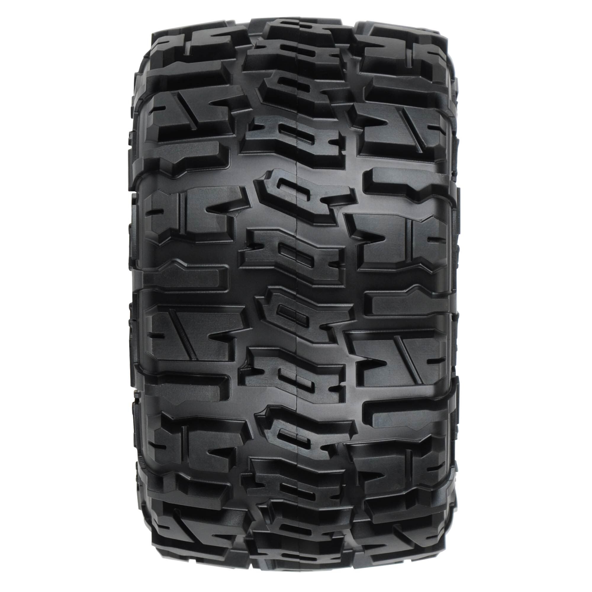Pro-Line Racing 1/10 Trencher F/R 2.8" MT Tires Mounted 12mm/14mm Black Raid (2)