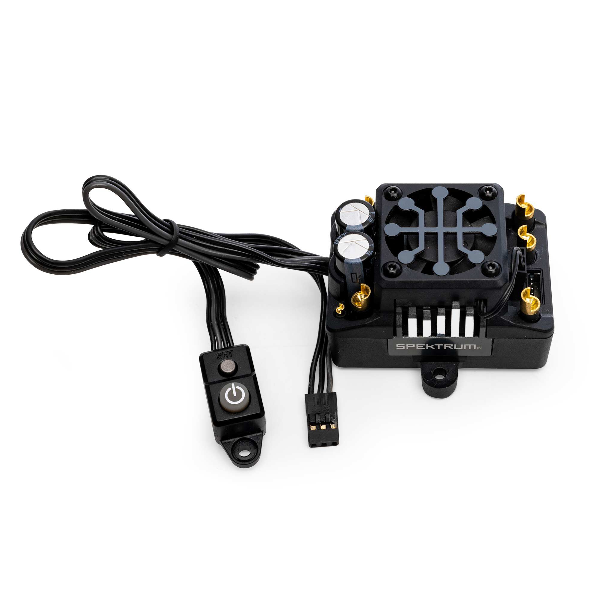 Spektrum Accessories Firma 130A Black Edition Sensored Brushless Smart ESC, 2S-4S