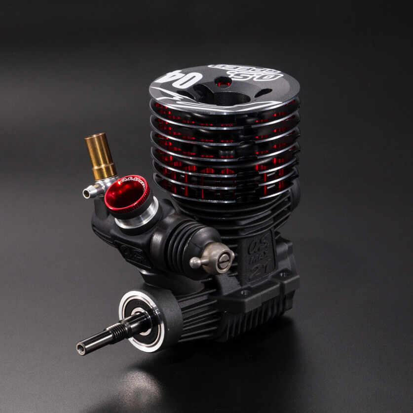 OS Engines O.S. Speed R2104 1/8 Scale Engine with T-2080SC II Silencer Set