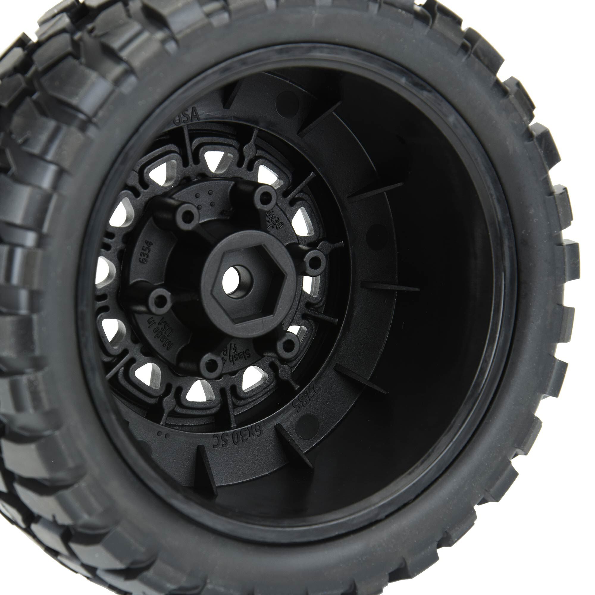 Pro-Line Racing 1/10 BFG KR2 M2 Front/Rear 2.2"/3.0" SC Mounted 12mm Blk Raid (2)