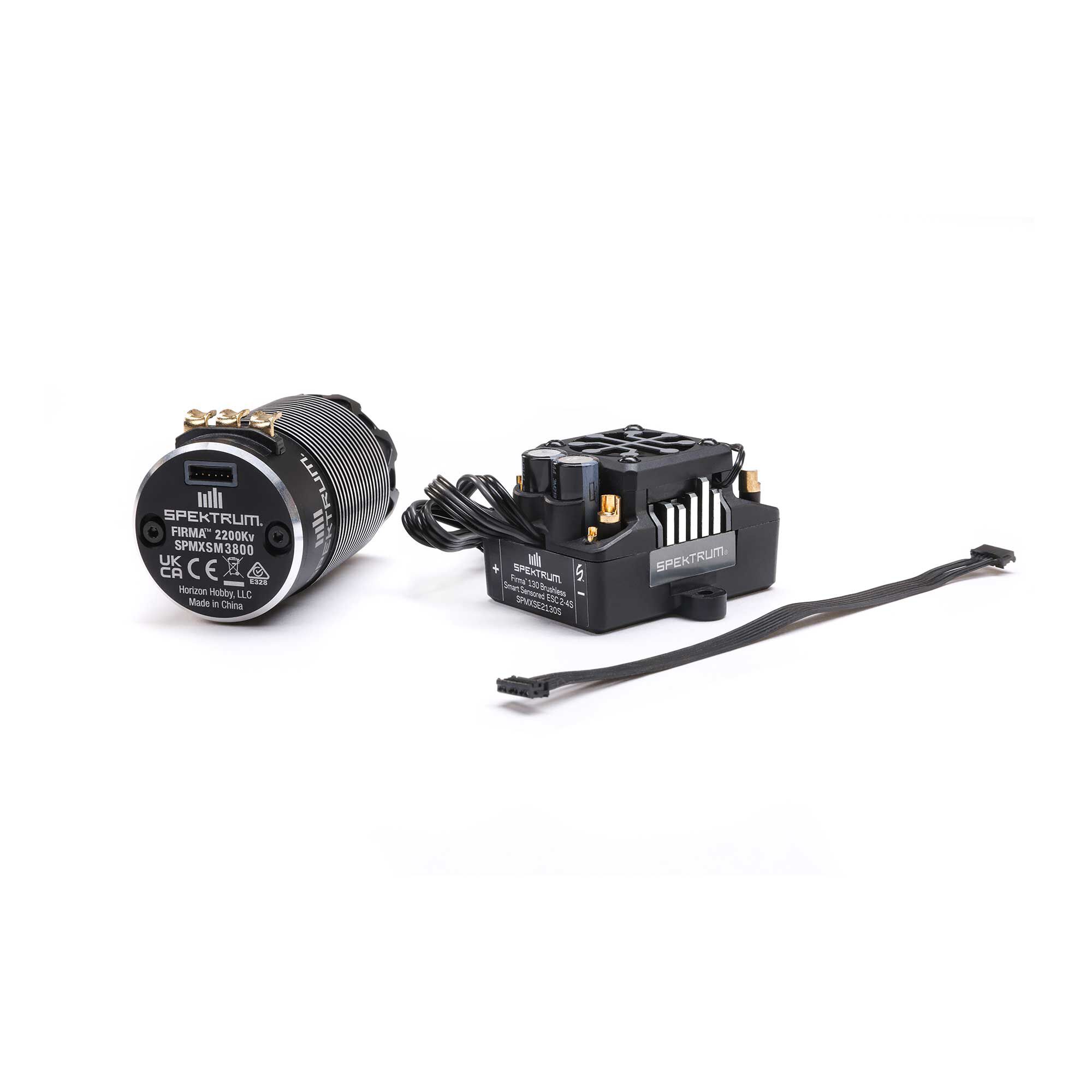 Spektrum Accessories Firma 130A Brushless Smart ESC / 2200Kv Sensored Motor Combo