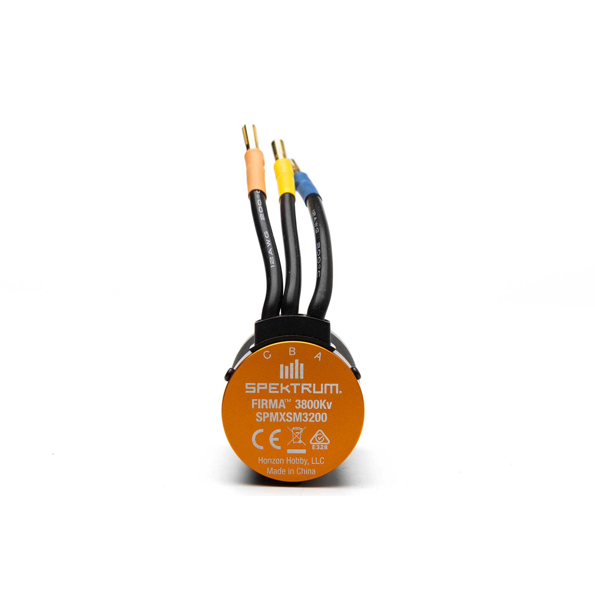 Spektrum Accessories Firma 3652 3800Kv 4-Pole Brushless Motor: Promoto-MX/SM