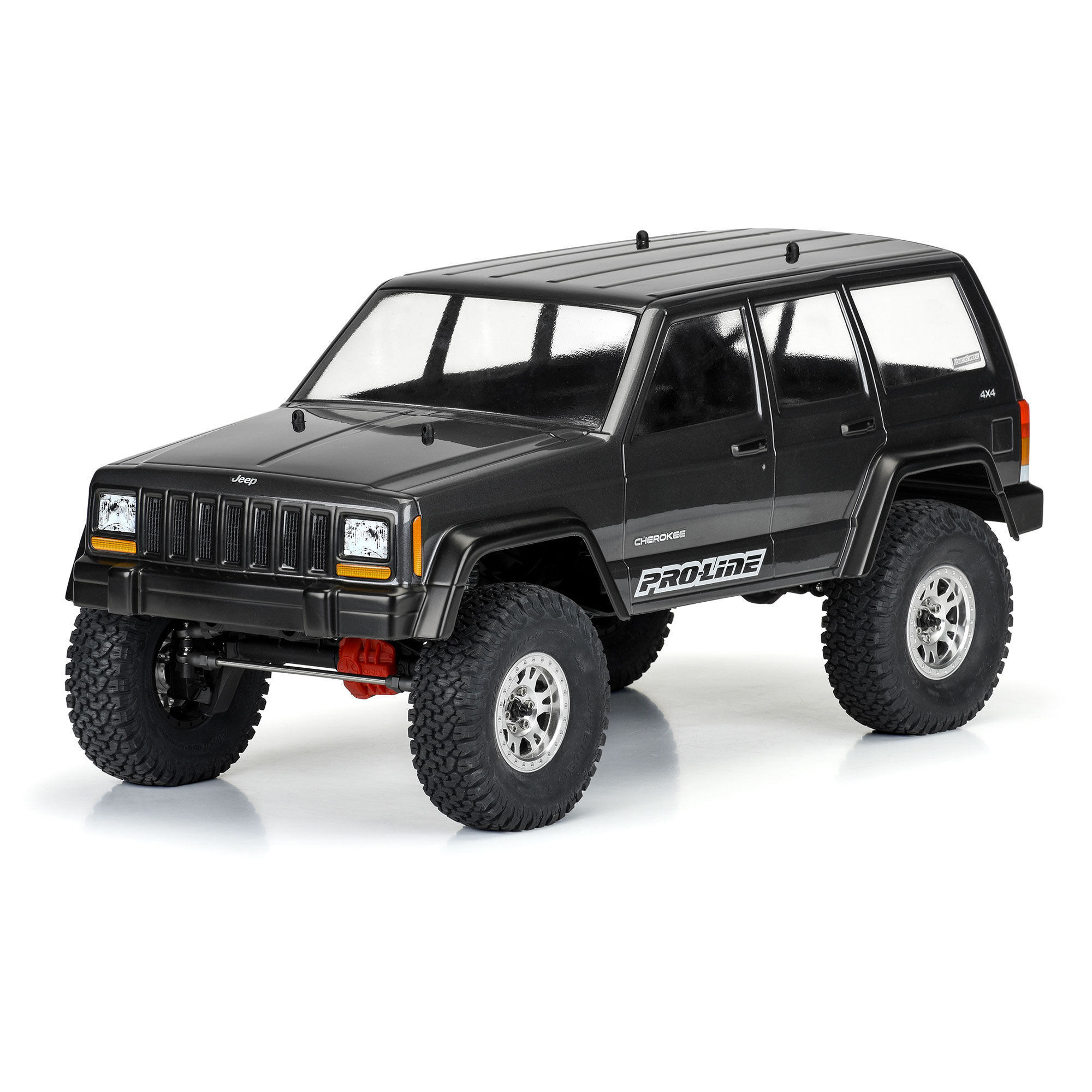 Pro-Line Racing 1/10 2001 Jeep Cherokee Clear Body 12.3” (313mm) Wheelbase Crawlers