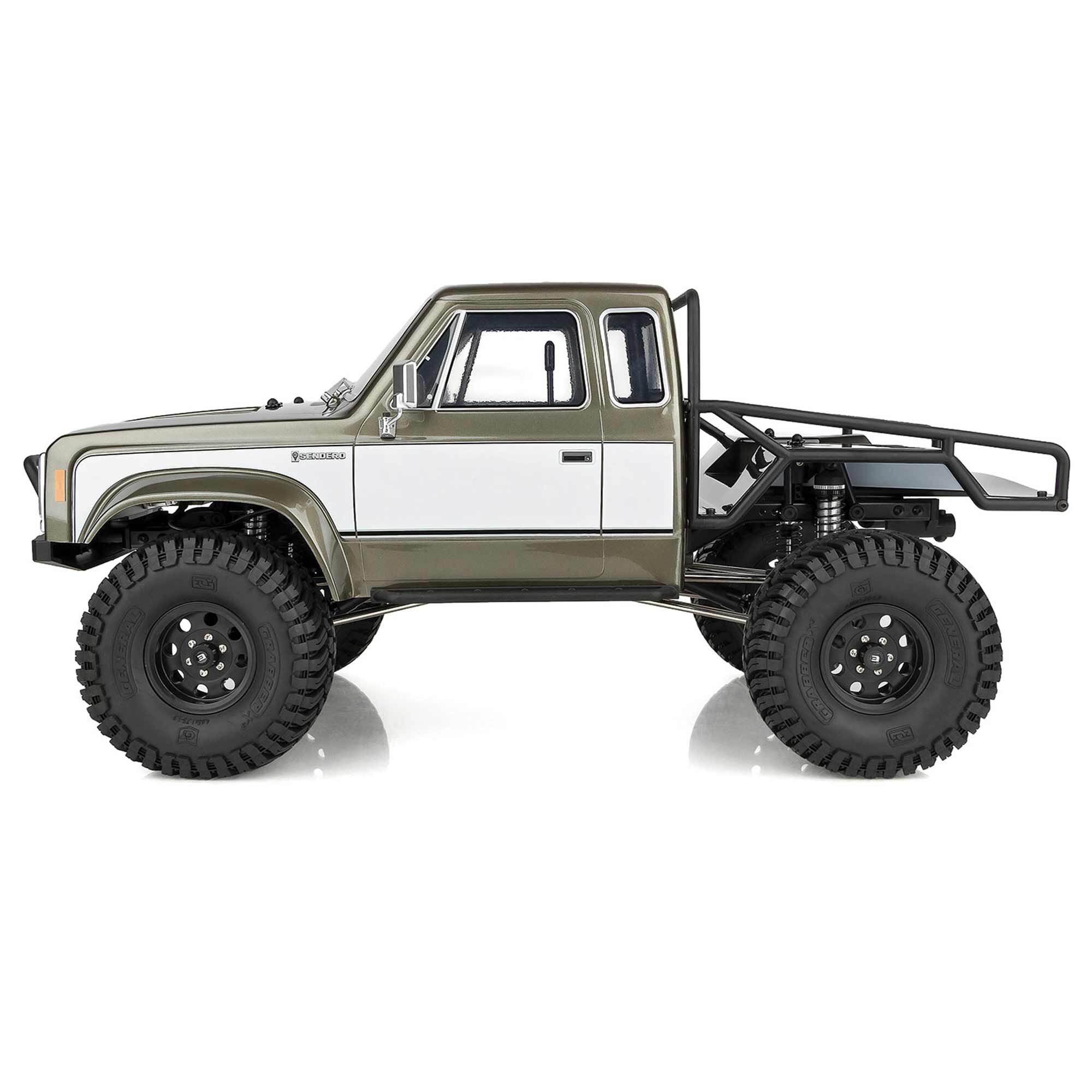 Team Associated 1/10 Enduro Trail Truck, Sendero HD Titanium RTR, LiPo Combo
