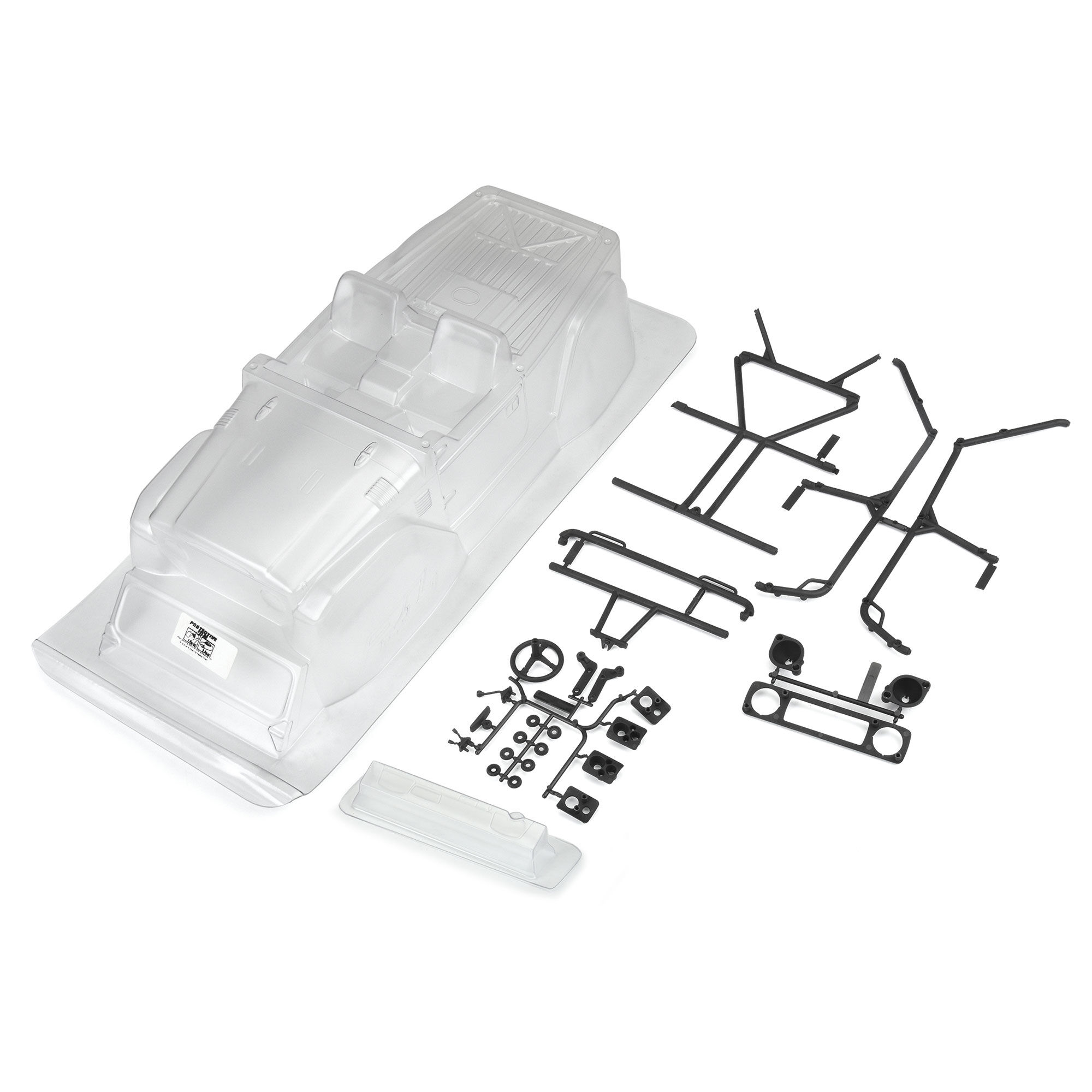 Pro-Line Racing 1/10 1979 Toyota Land Cruiser FJ40 Clear Body/Cage 12.3" WB Crawlers