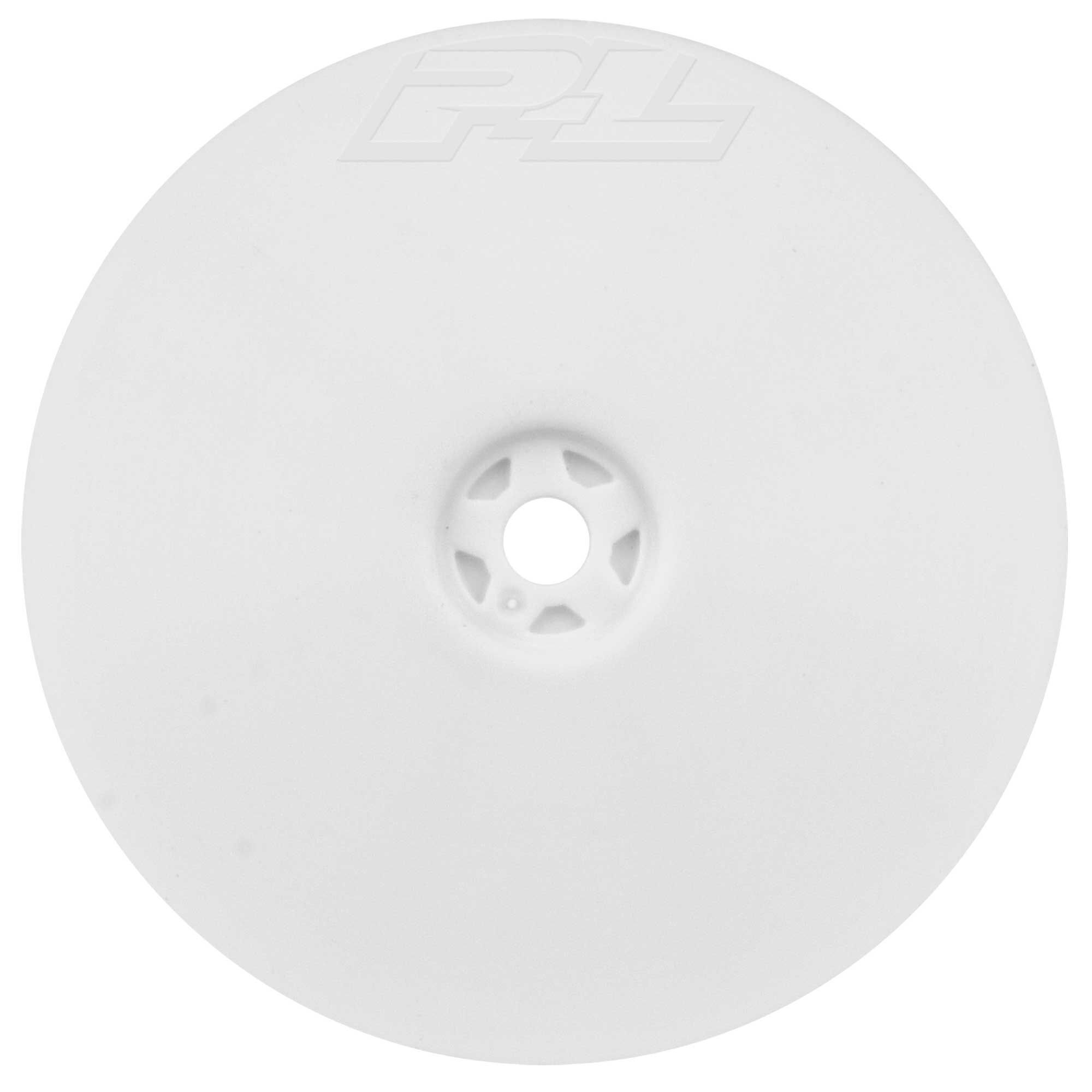 Pro-Line Racing 1/10 Velocity 4WD Front 2.2" 12mm Buggy Whls (2) Wht: XB4 and 22X-4