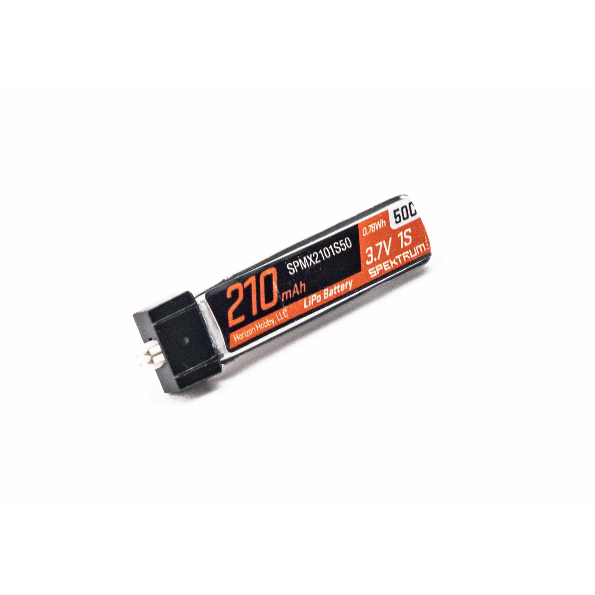 Spektrum Accessories 3.7V 210mAh 1S 50C LiPo Battery: JST PH 1.25 (Ultra Micro) Connector