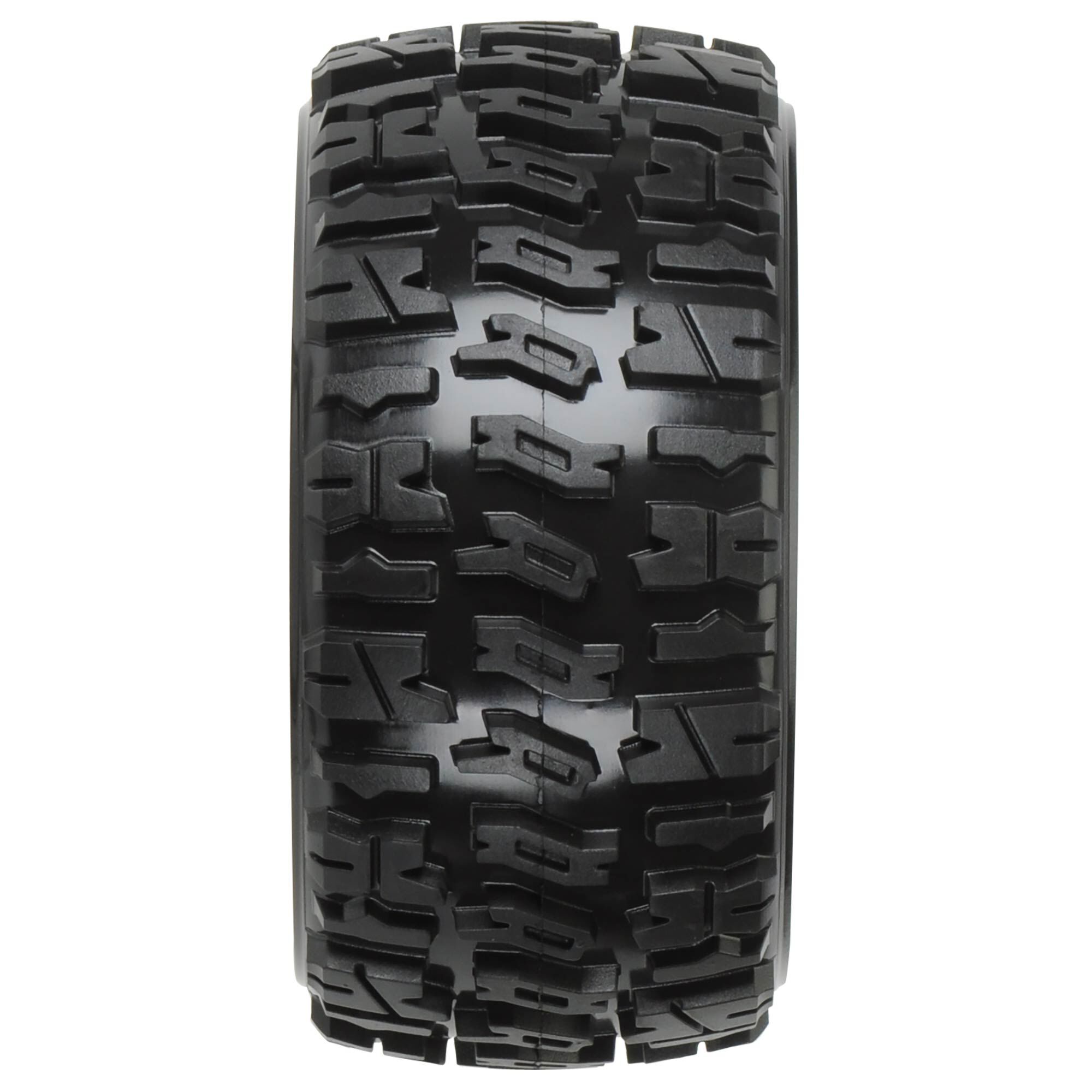 Pro-Line Racing 1/16 Trencher M2 Fr/Rr 2.2" Tires Mounted 12mm Blk Desperado (2)