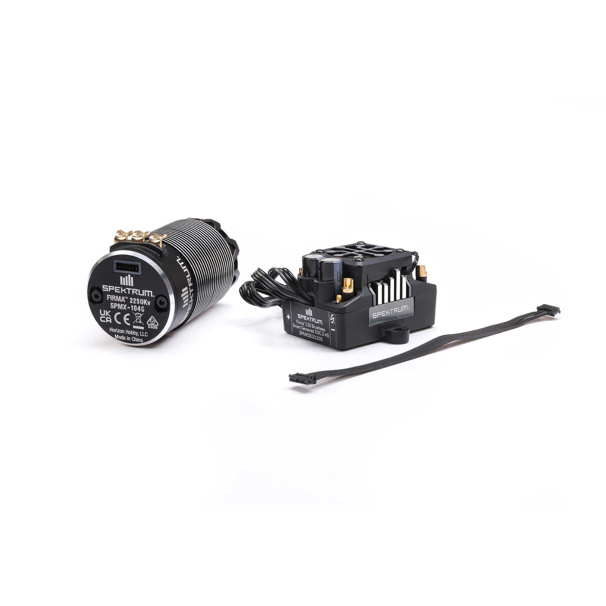 Spektrum Accessories Firma 130A Brushless Smart ESC / 2250Kv Sensored Motor Combo