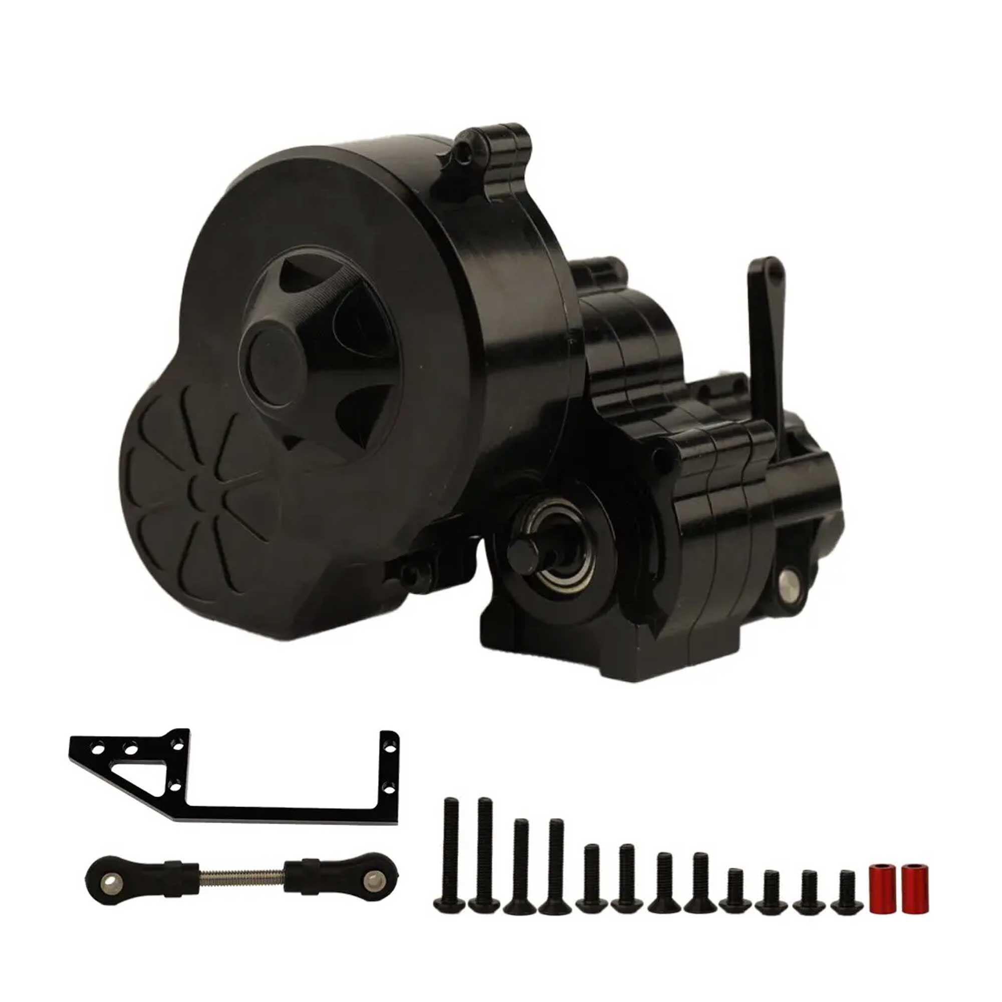 Integy Alloy Machined Main Gearbox w/ Dig Unit for Axial SCX-10 & Wraith 2.2