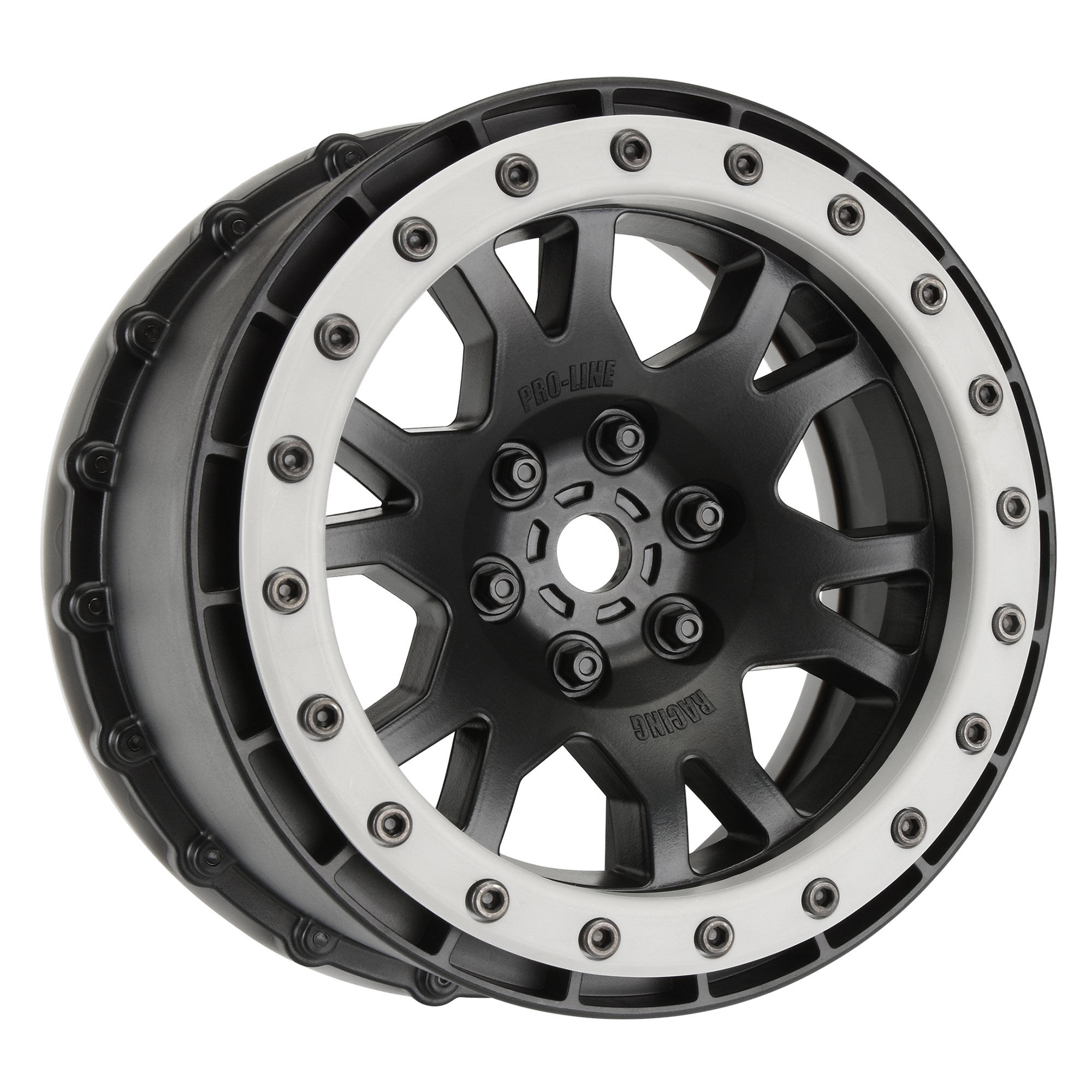 Pro-Line Racing 1/5 Impulse Pro-Loc Front/Rear 24mm X-MAXX Wheels (2) Black/Gray