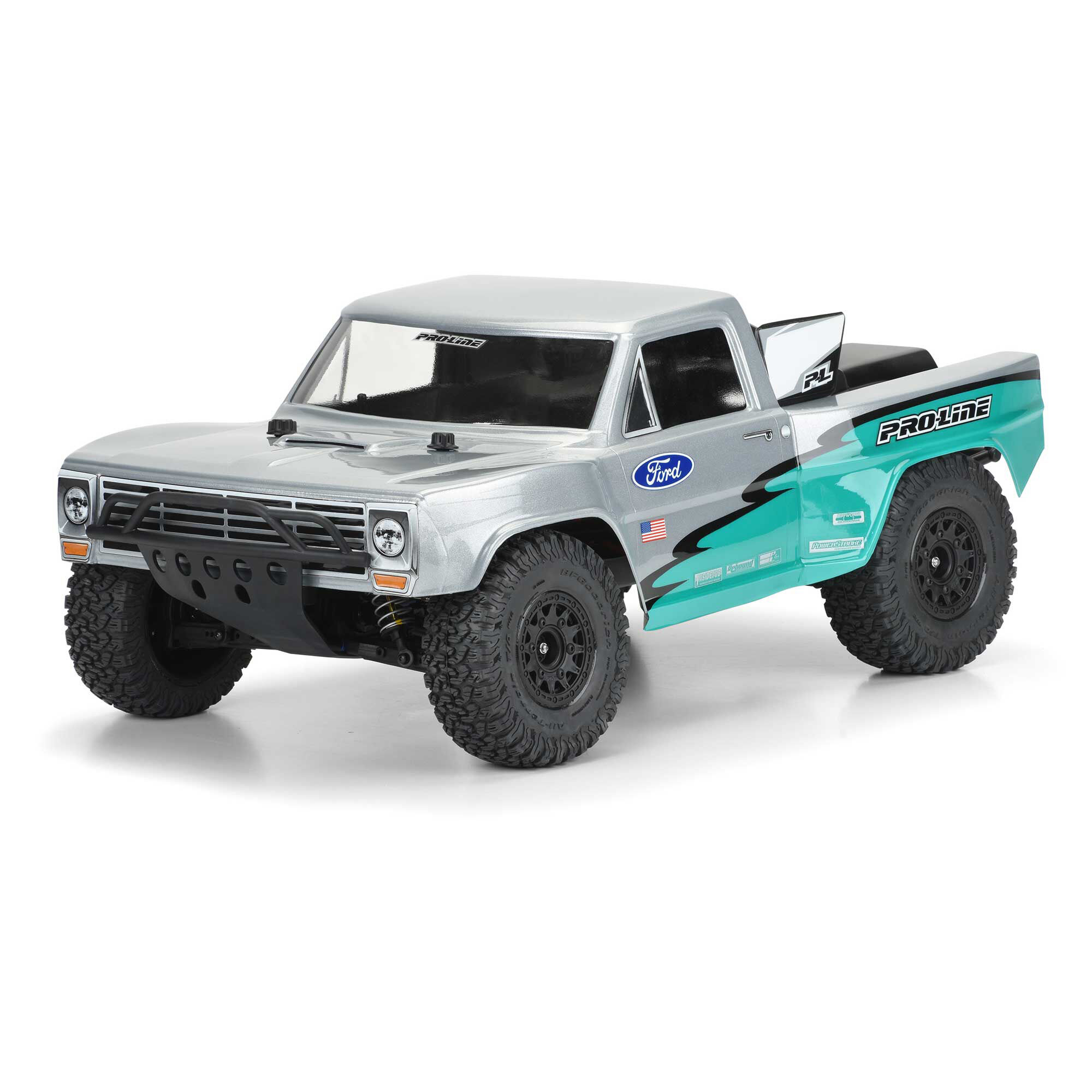 Pro-Line Racing 1/10 Pre-Cut 1967 Ford F-100 Race Truck Clear Body: Short Course