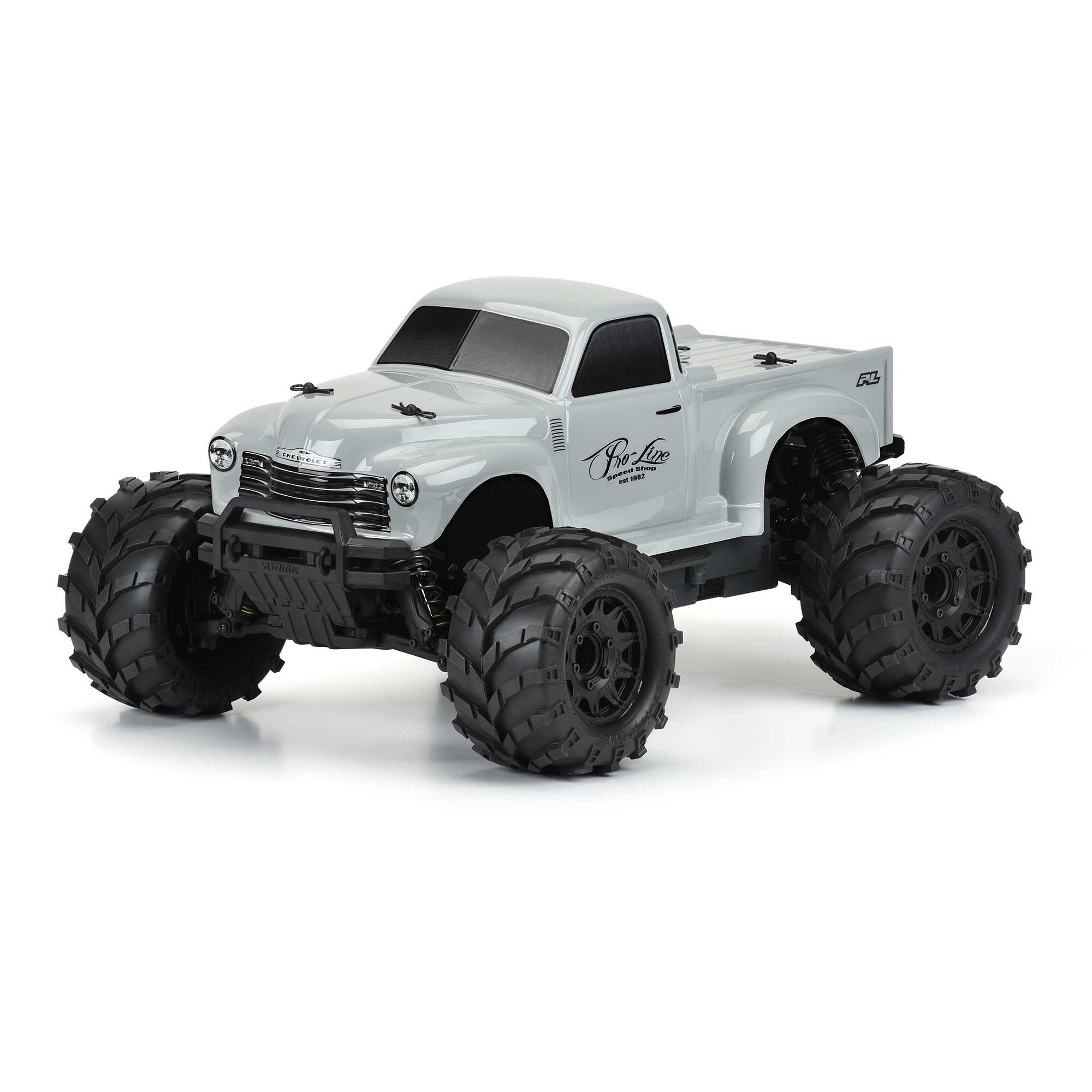 Pro-Line Racing 1/10 Early 50's Chevy Tough-Color Gray Body: Stampede & Granite