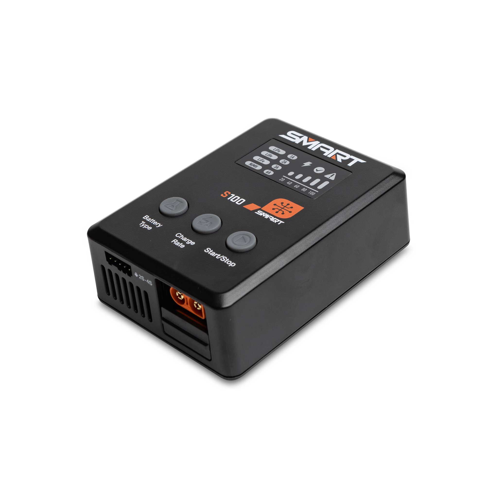 Spektrum Accessories Smart Powerstage NiMH Surface Bundle: 3300mAh 8.4V NiMH IC3 & S100 Charger