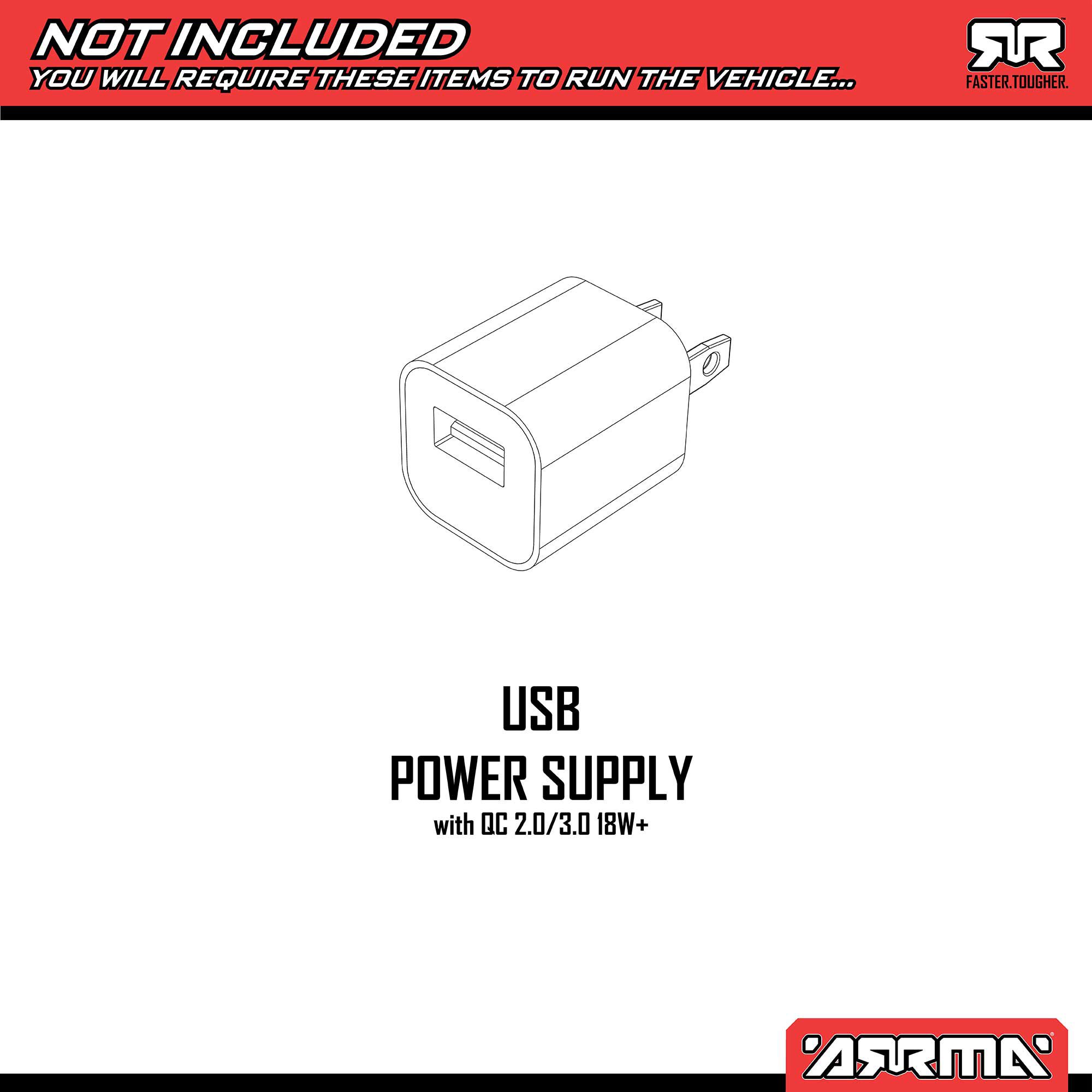 ARRMA 1/10 FURY 2WD RTR Brushed Short Course Truck (Battery & Charger Included), Red