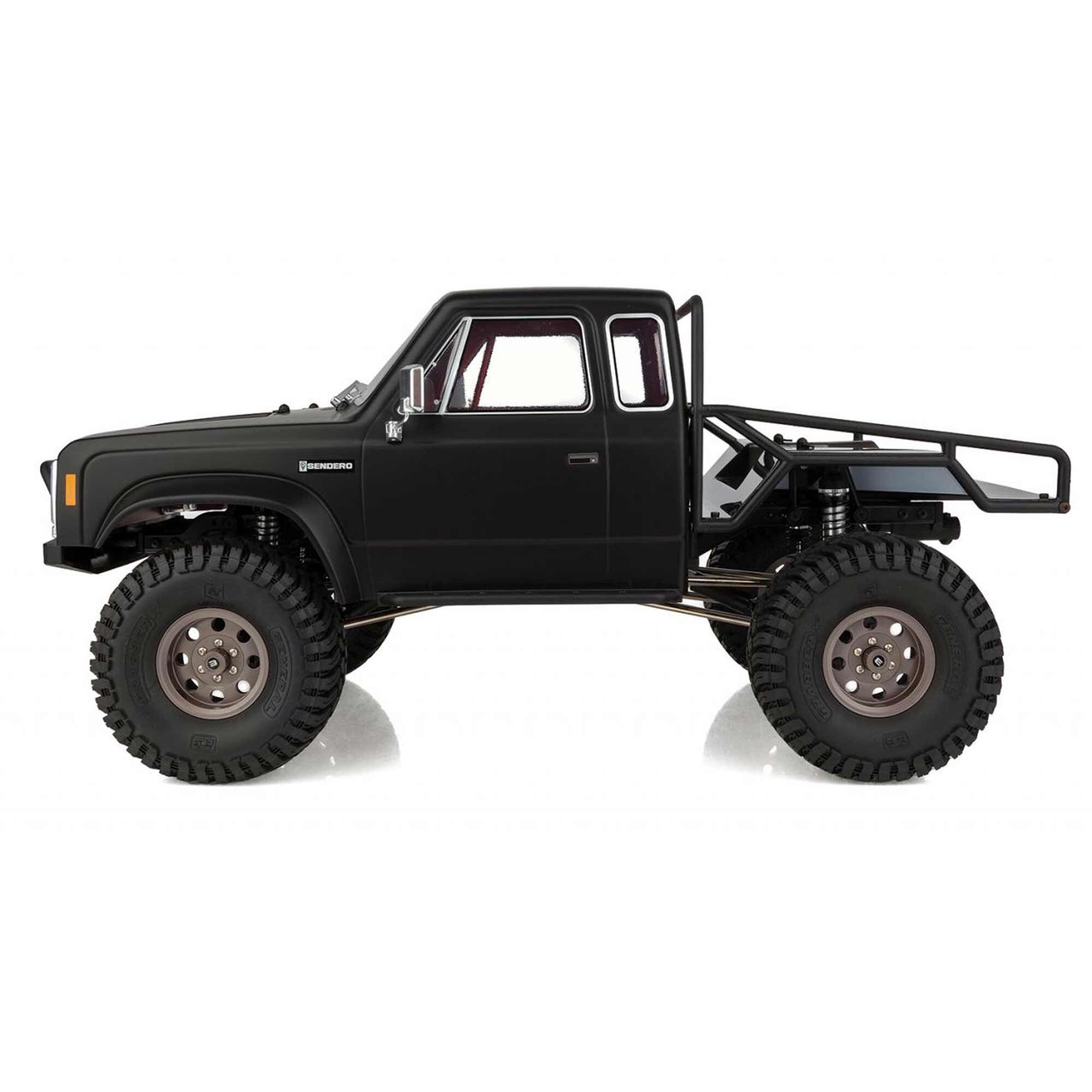 Team Associated 1/10 Enduro Trail Truck, Sendero HD RTR, LiPo Combo, Black