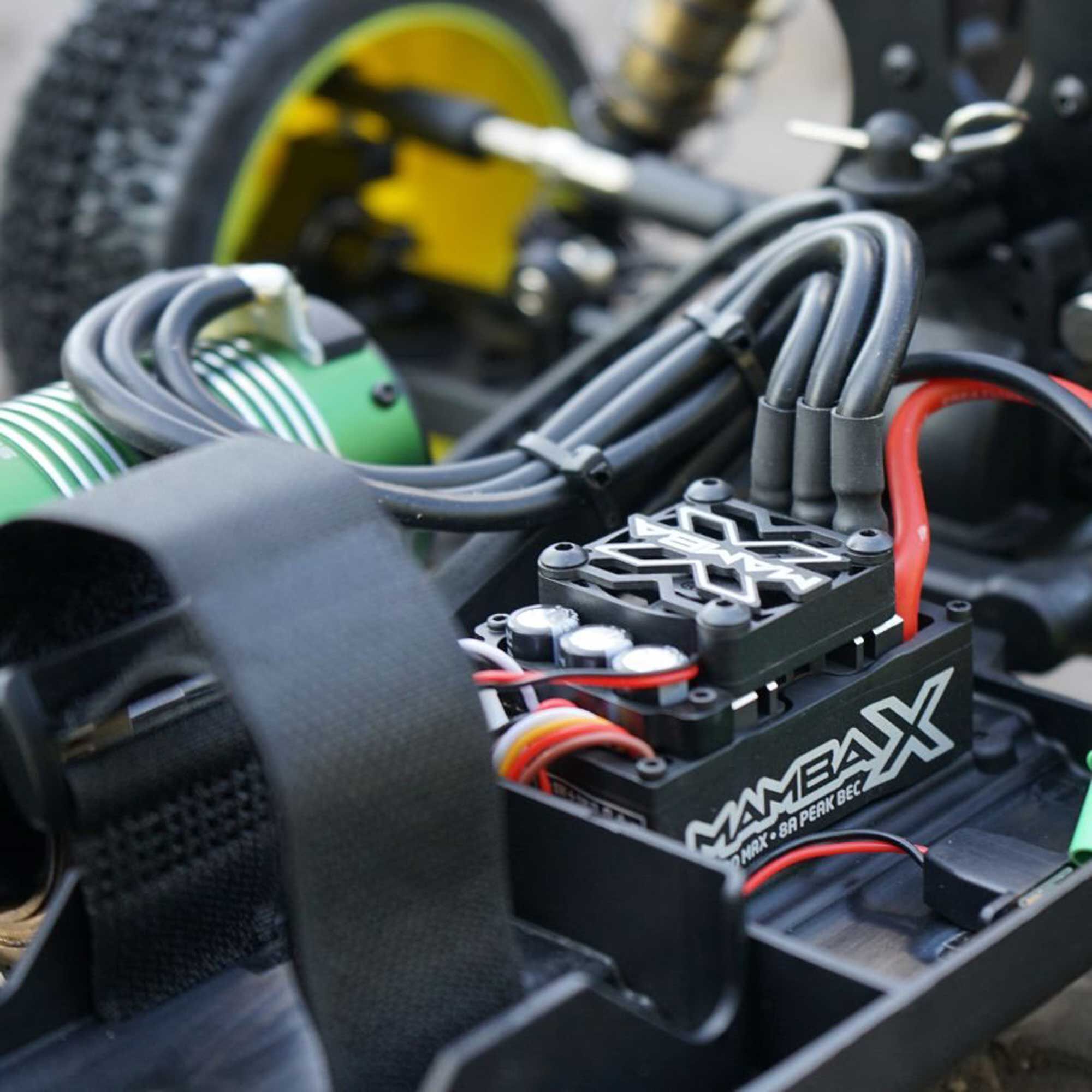 Castle Creations Mamba X Electronic Speed Control & 1515-2200KV V2 Sensored Motor Combo
