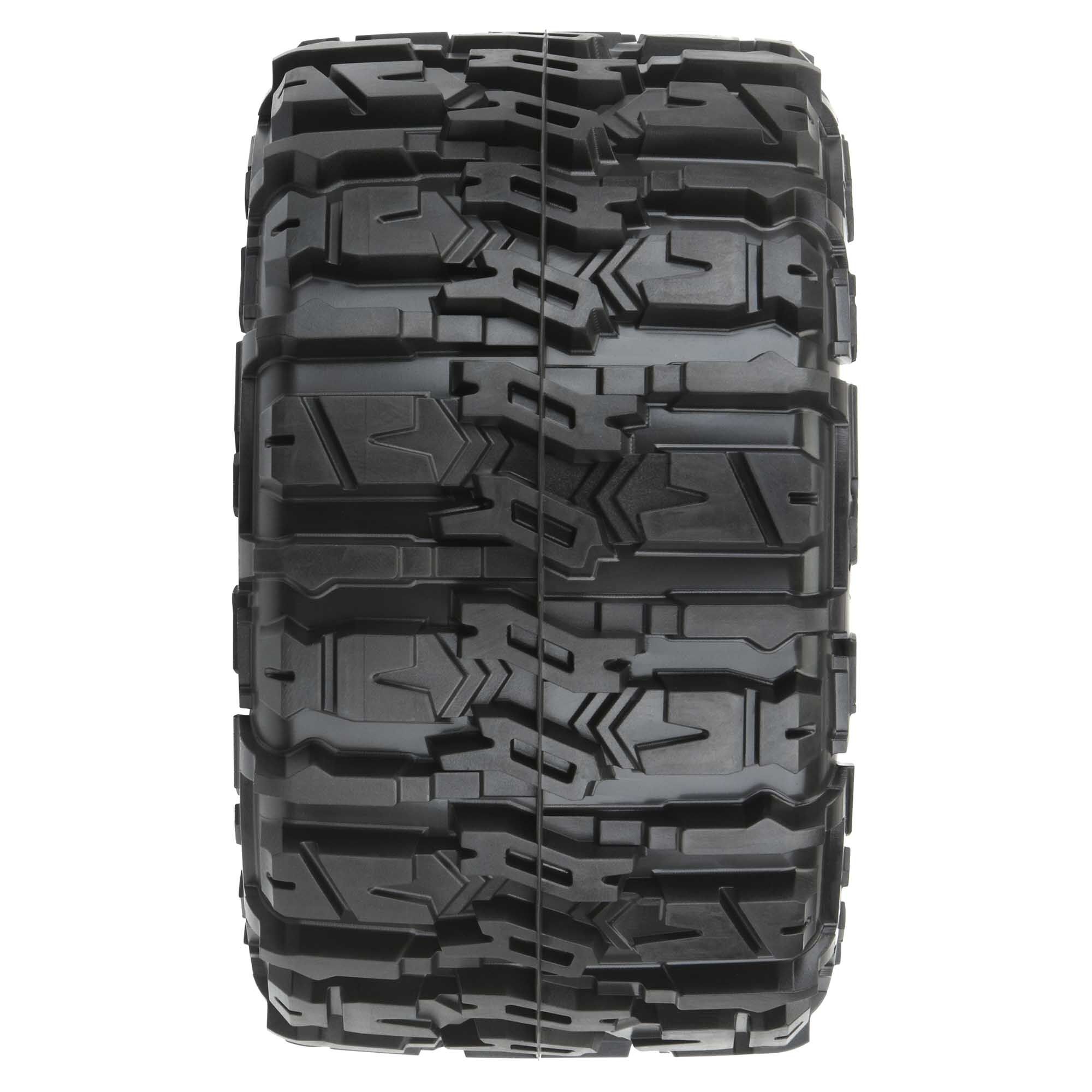 Pro-Line Racing 1/10 Trencher HP BELTED F/R 2.8" MT Tires MTD 12mm/14mm Blk Raid (2)