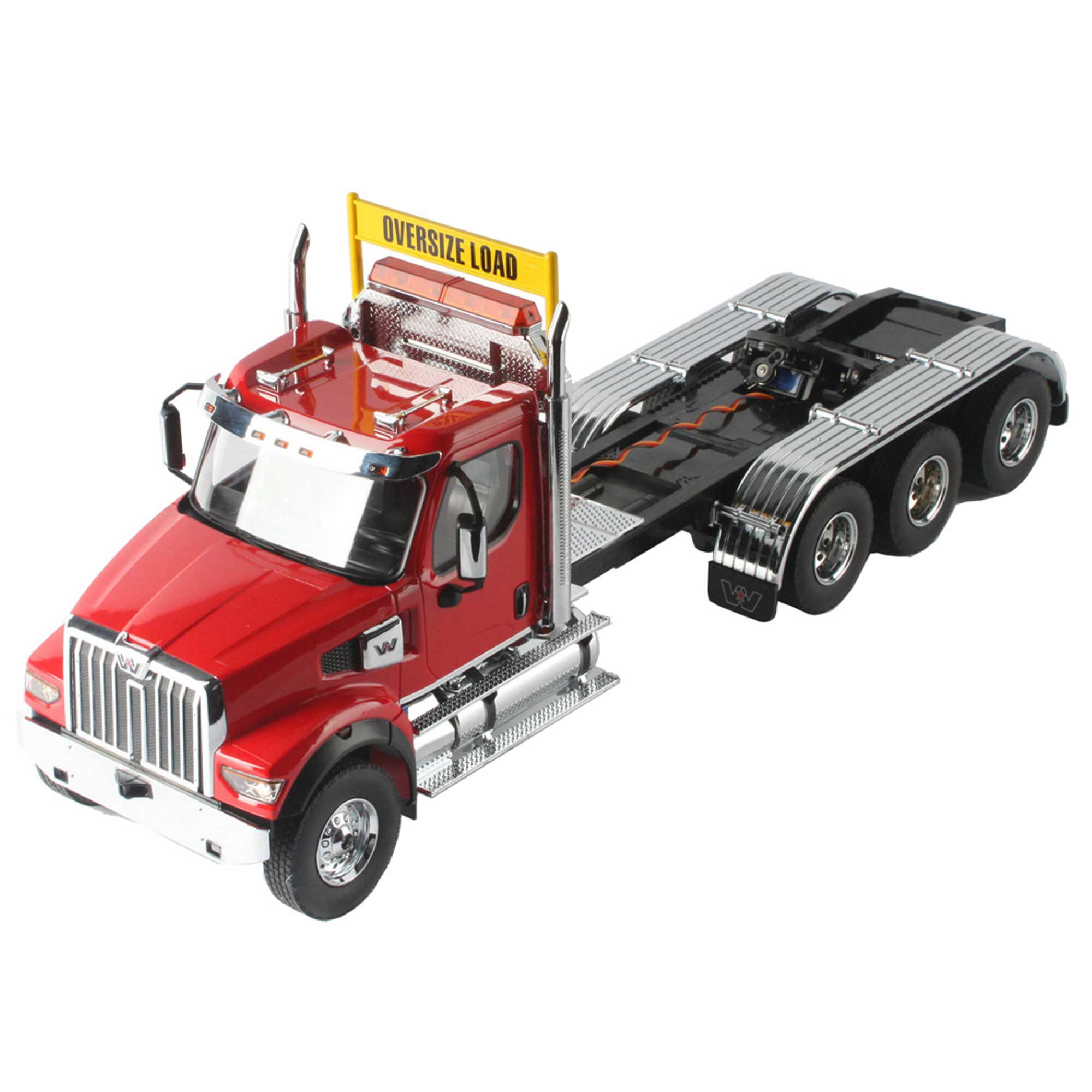 DCM/Racemasters 1/16 RC Caterpillar Western-Star 49X Truck & Trailer Combo