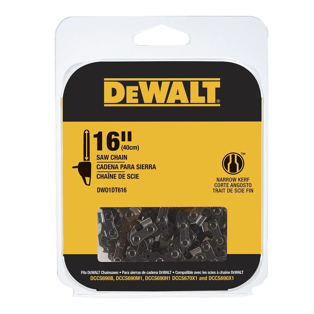 DEWALT DWO1DT616 Replacement Saw Chain, 16