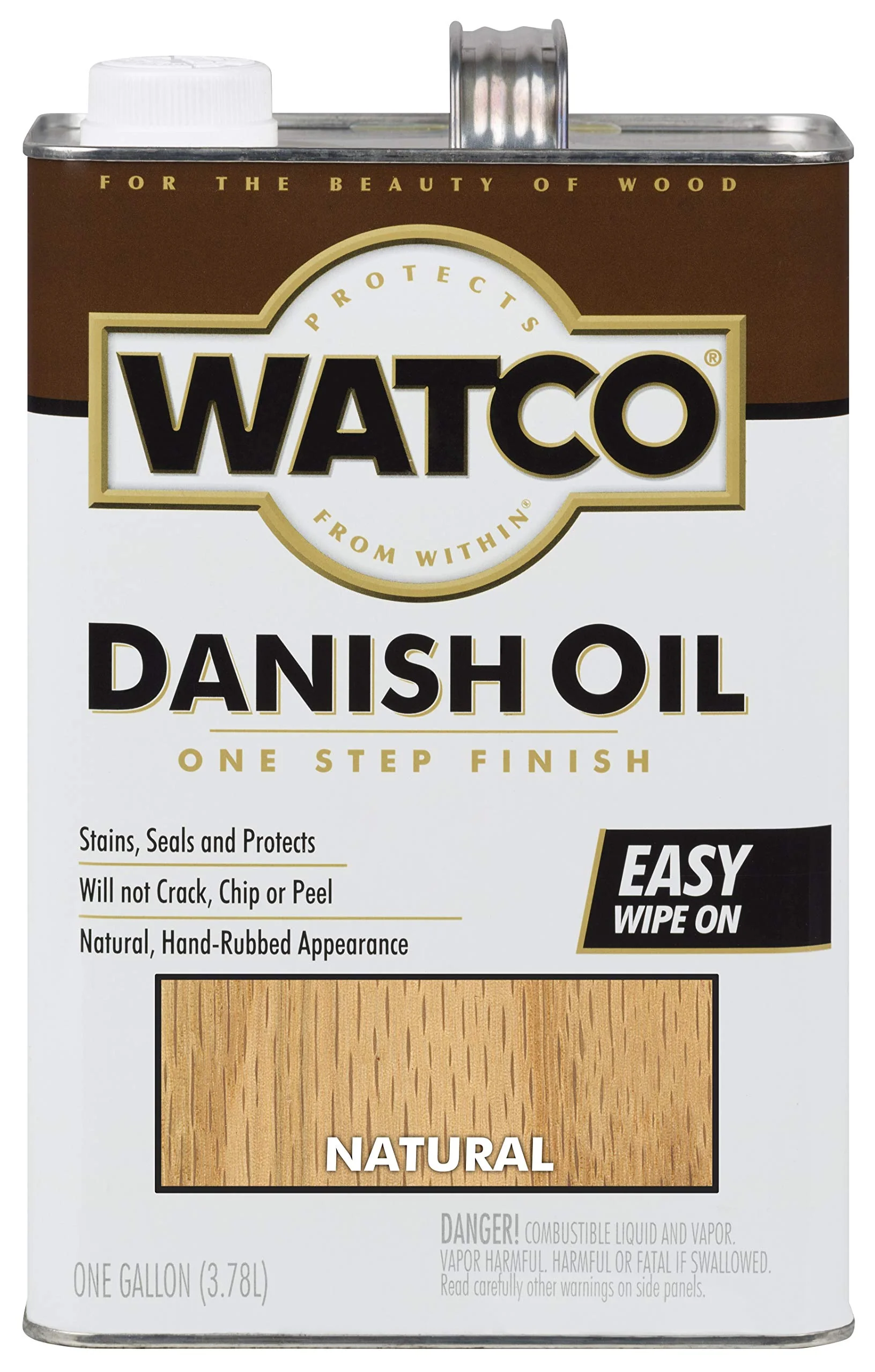 RUST-OLEUM 65732 Wood Oil Finish, Natural