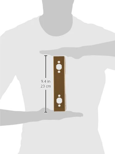 Belwith PRODUCTS 2258-PB 9 Polished Brass Door Reinforcer