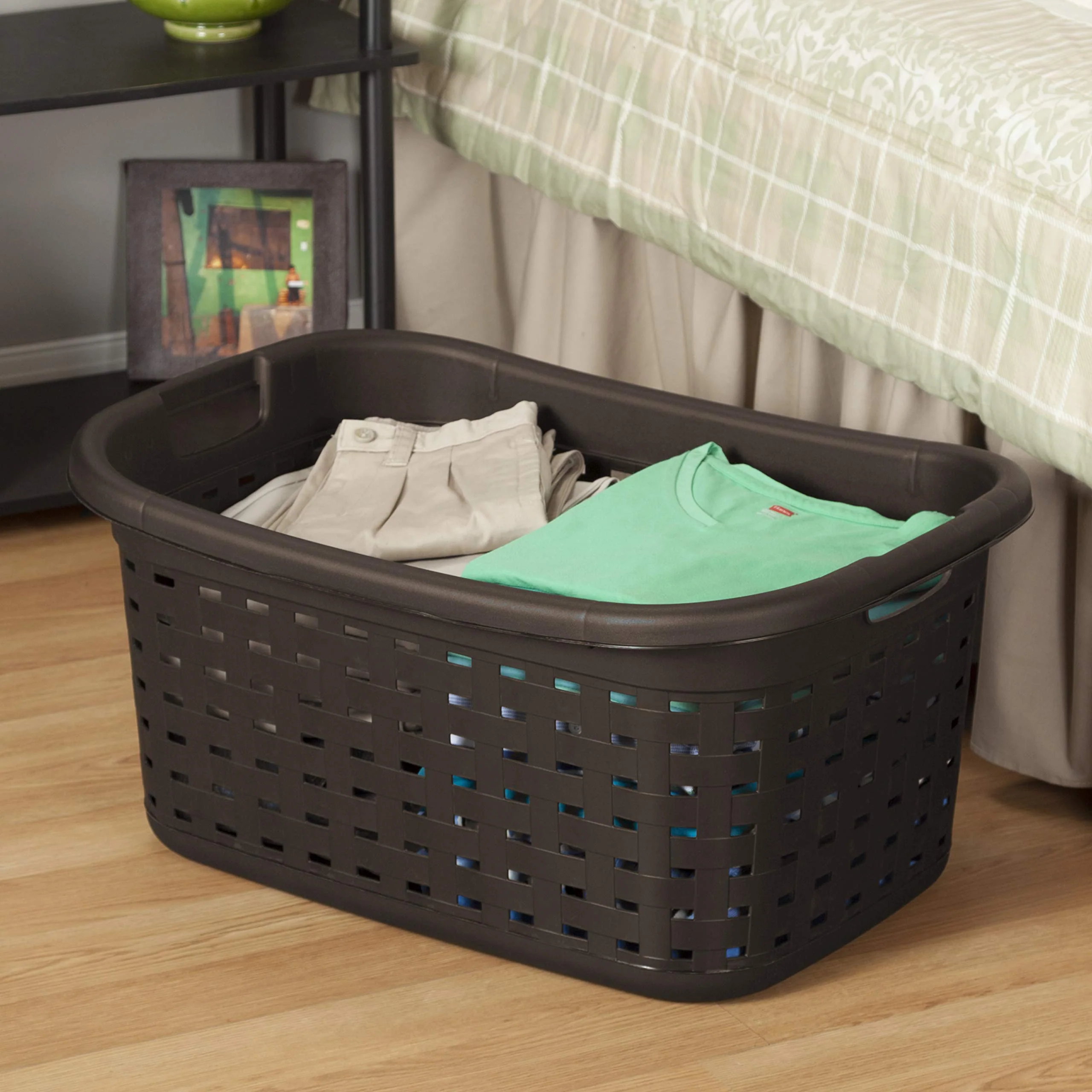 Sterilite 26 Espress Weave Basket (Pack of 6), Espresso