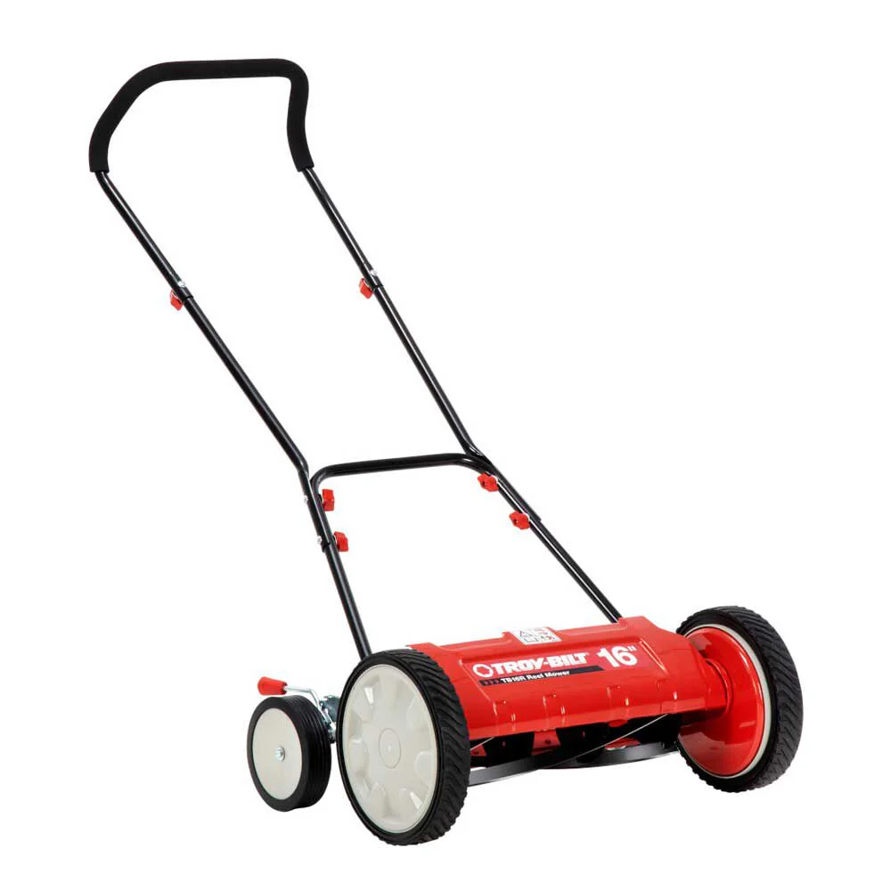 Troy-Bilt TB16R | 16 in. Manual Walk Behind Reel Lawn Mower