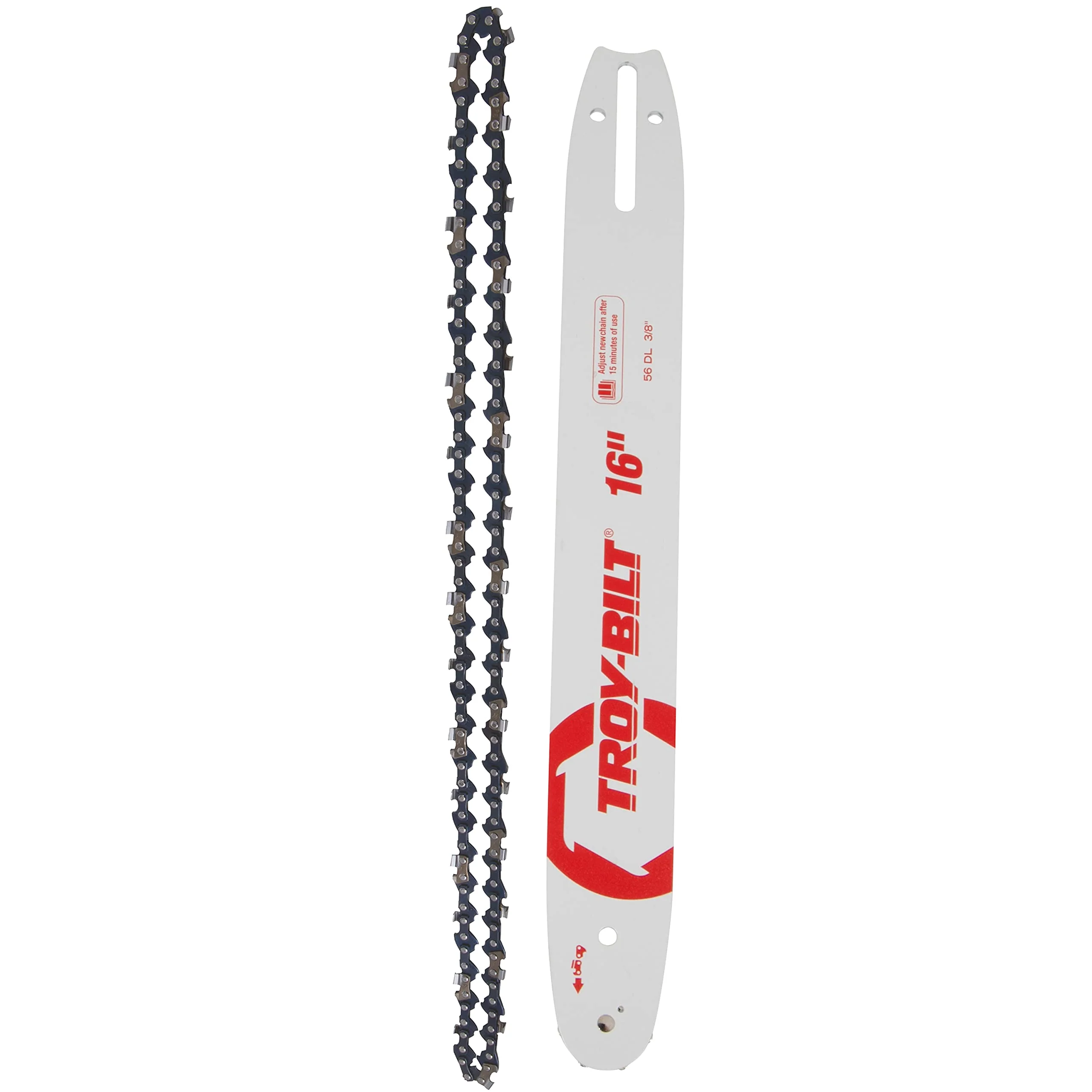 Troy-Bilt 490-700-Y126 Bar and Chain Combo, 16 Black