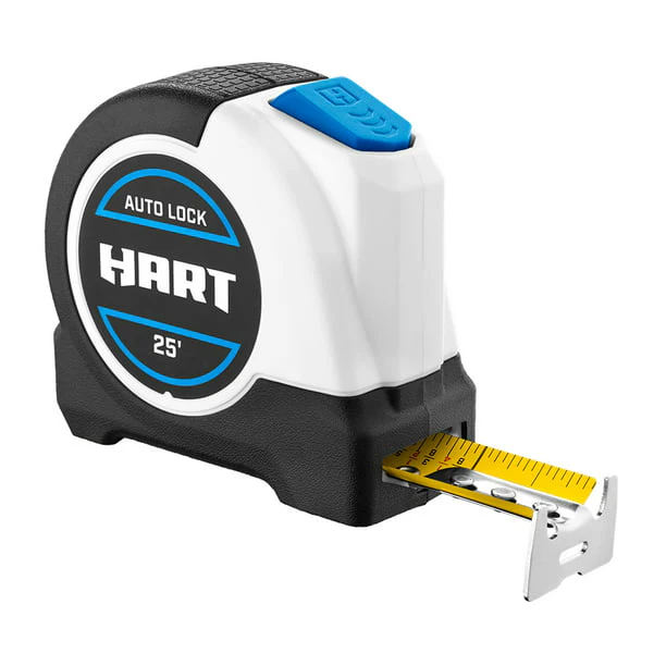 Restored HART 25' Auto-Lock Tape Measure (Refurbished)