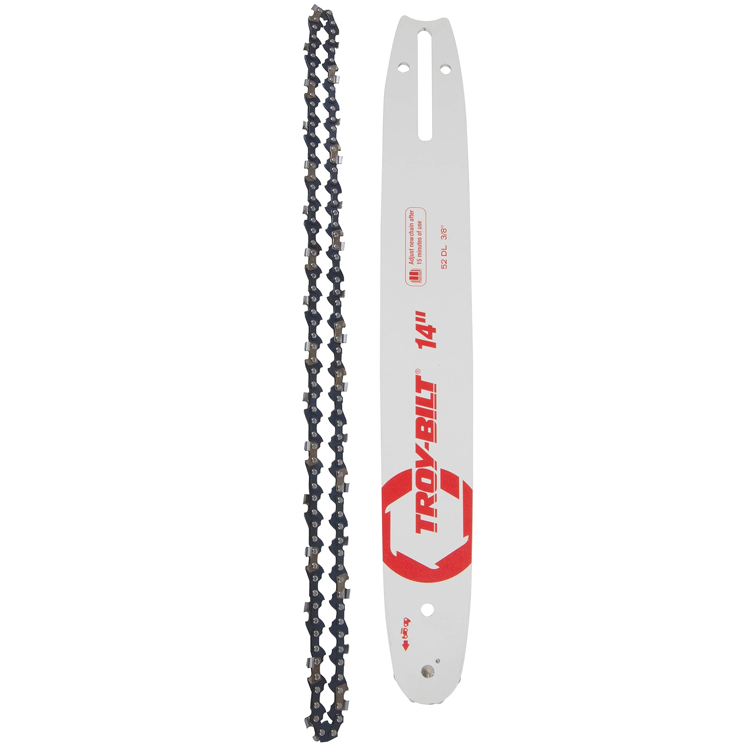 Troy-Bilt 490-700-Y125 14 Bar and Chain Combo, Black