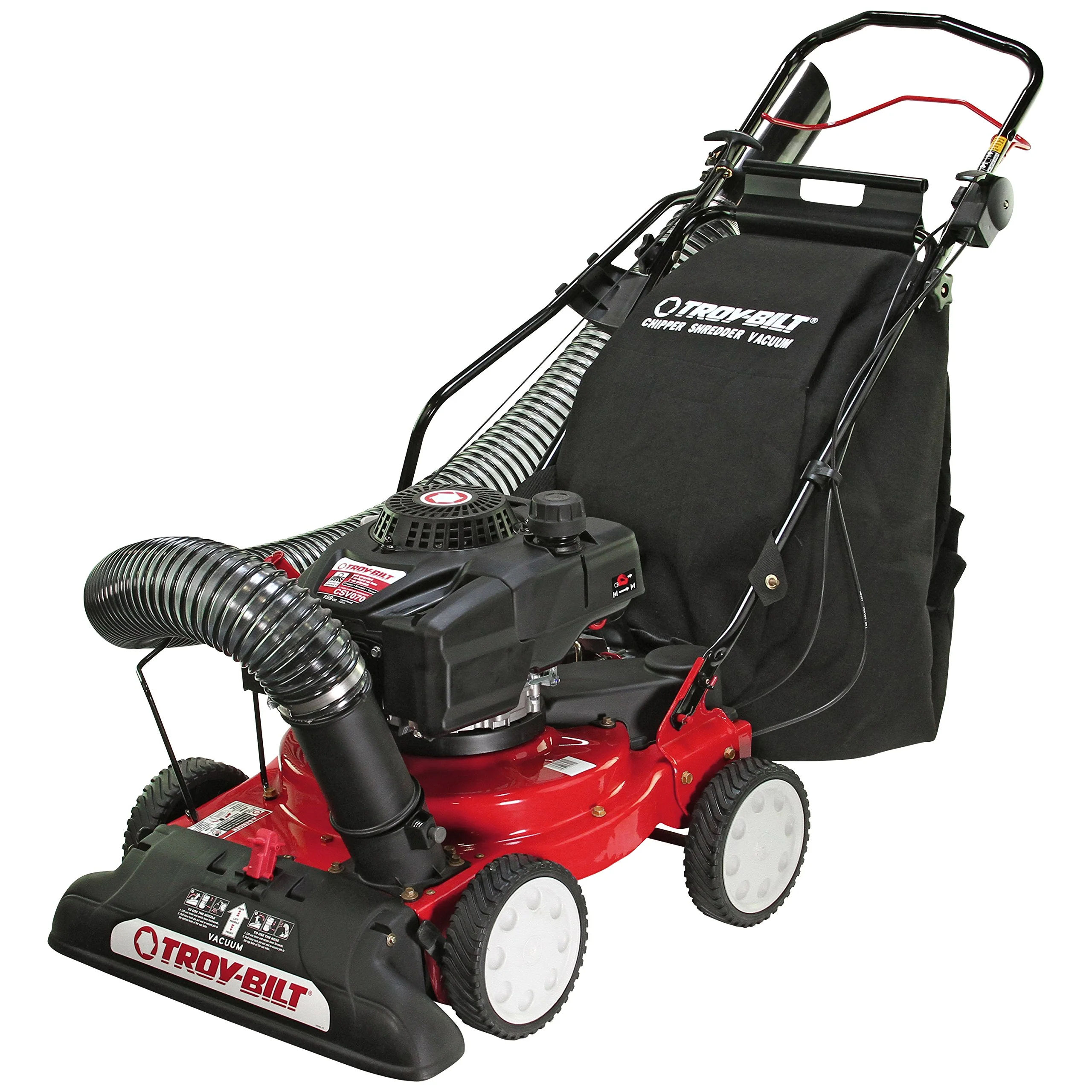 Troy-Bilt CSV070 159cc Self-Propelled 3-in-1 Chipper Shredder Vac