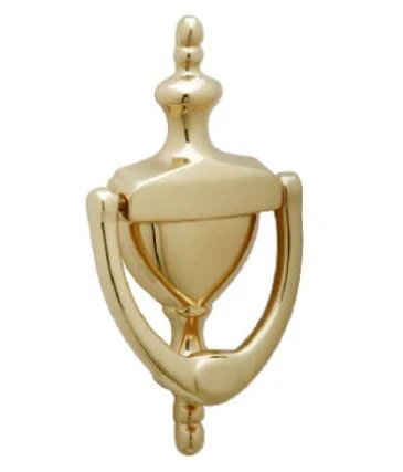 2 Pack | SCHLAGE 5-5/16-in. Brass Door Knocker