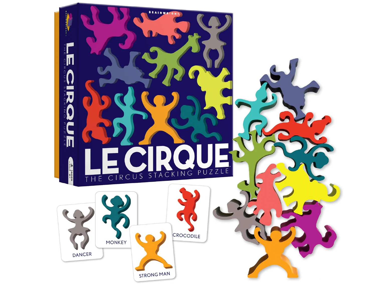 LE CIRQUE THE CIRCUS STACKING PUZZLE