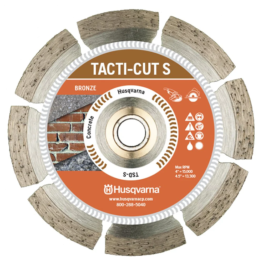HUSQVARNA CONSTRUCTION 542761408 4 TSDS Segm DiamBlade