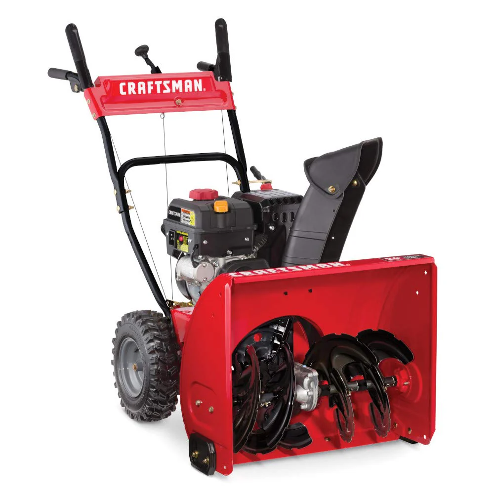 Craftsman 24 208cc Electric Start Two-Stage Snow Blower