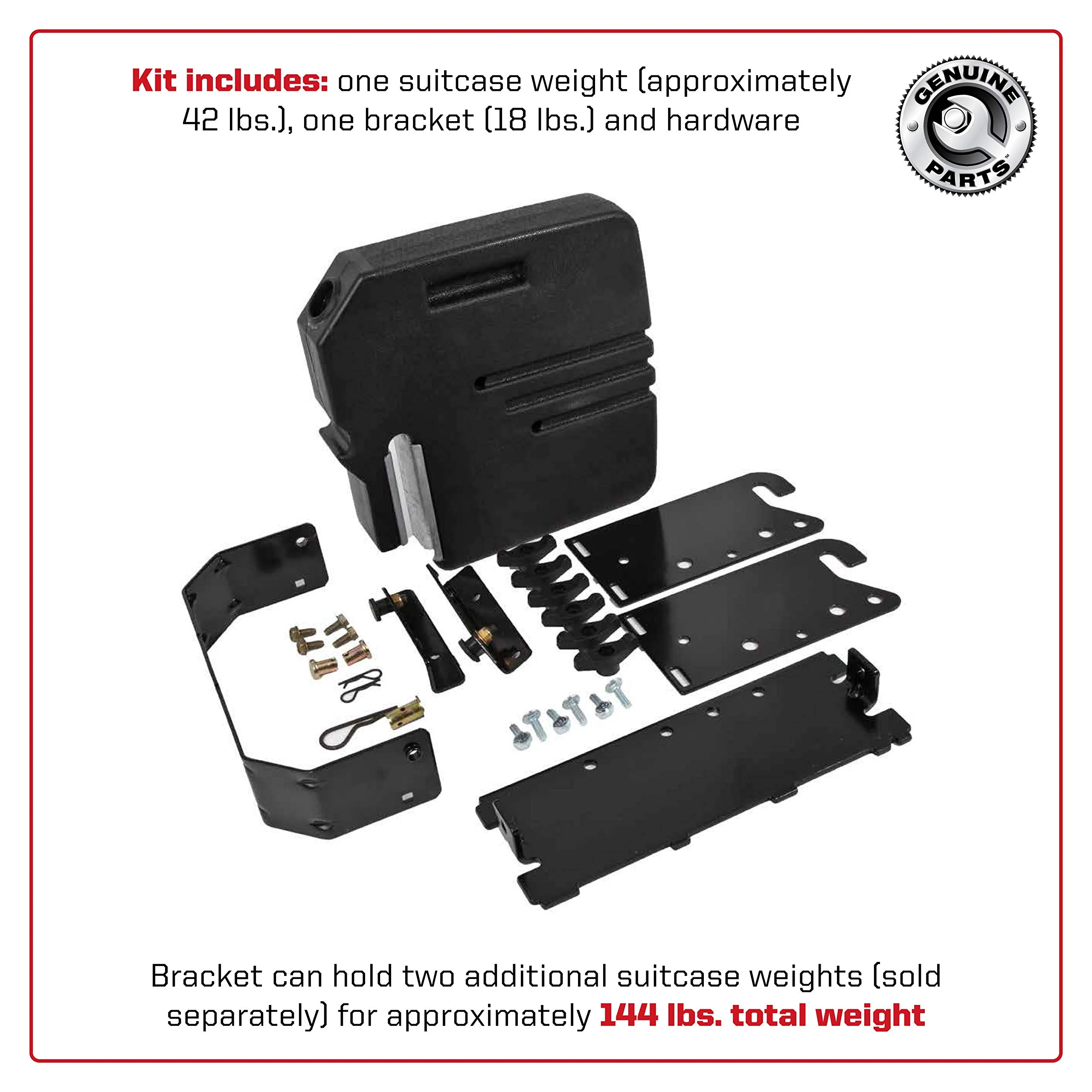 Arnold 490-900-M060 Lawn and Garden Tractor Suitcase Weight Kit