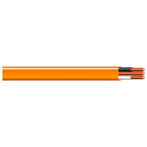 147-1802AR 25-Feet 10/2 NM-B Solid with Ground Wire | Orange