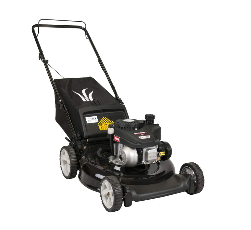 Yard Machines 21 Inch 140cc 2 in 1 Mulch And Rear Bag Push Mower