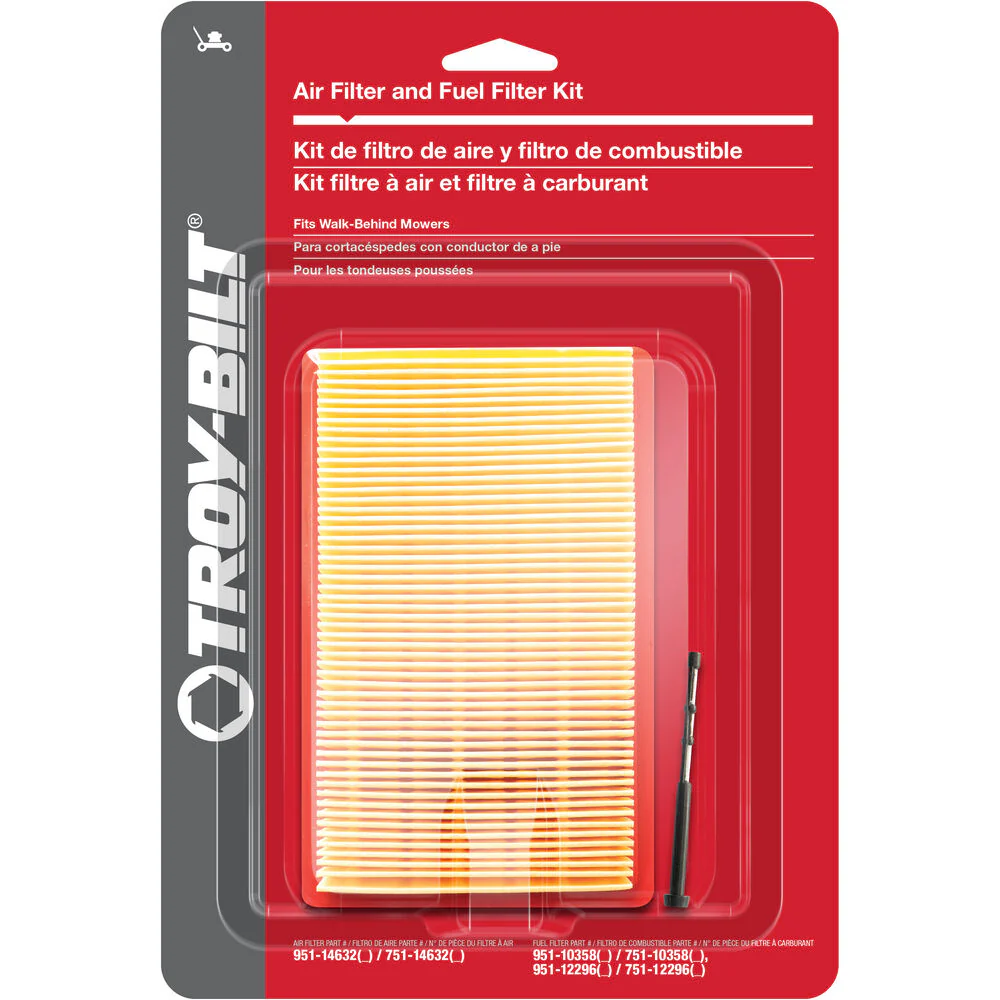 Troy Bilt 490-950-Y049 Air Filter and Fuel Filter Kit