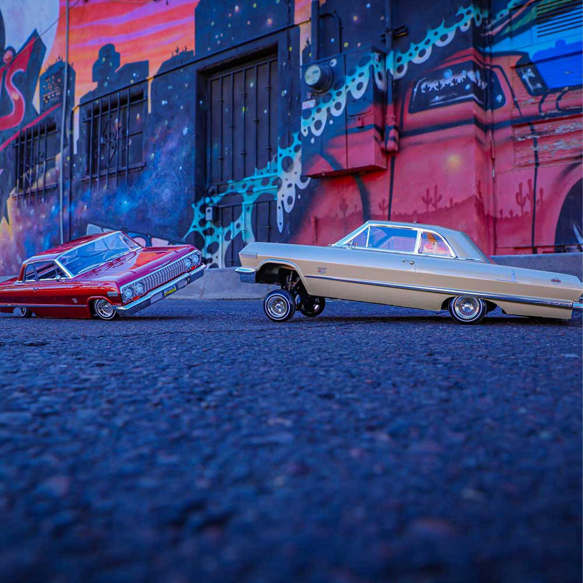 Redcat Racing 1/10 SixtyThree Chevy Impala SS 2WD Hopping Lowrider RTR, Champagne