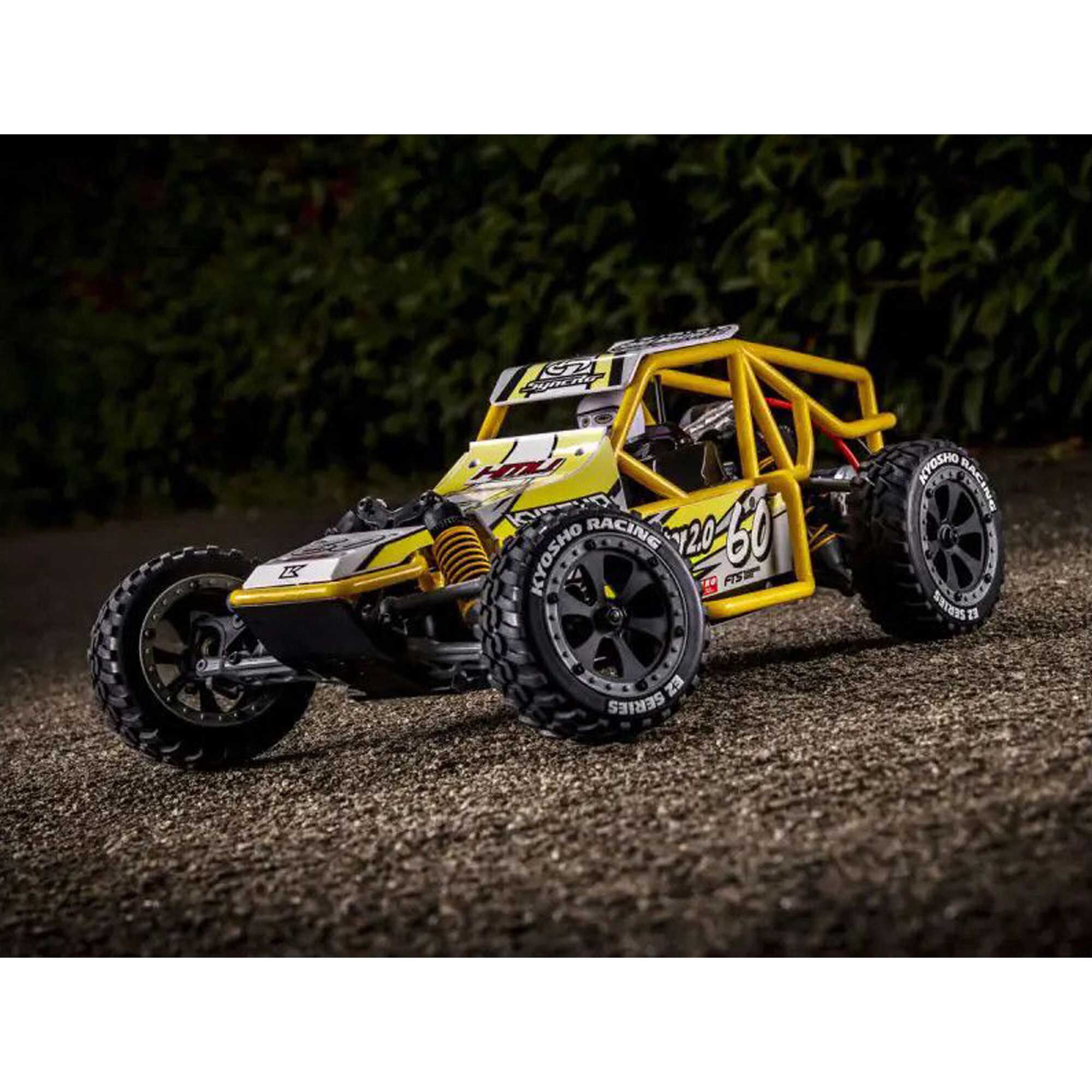 Kyosho 1/10 Sandmaster 2.0 4x4 Buggy RTR, Yellow