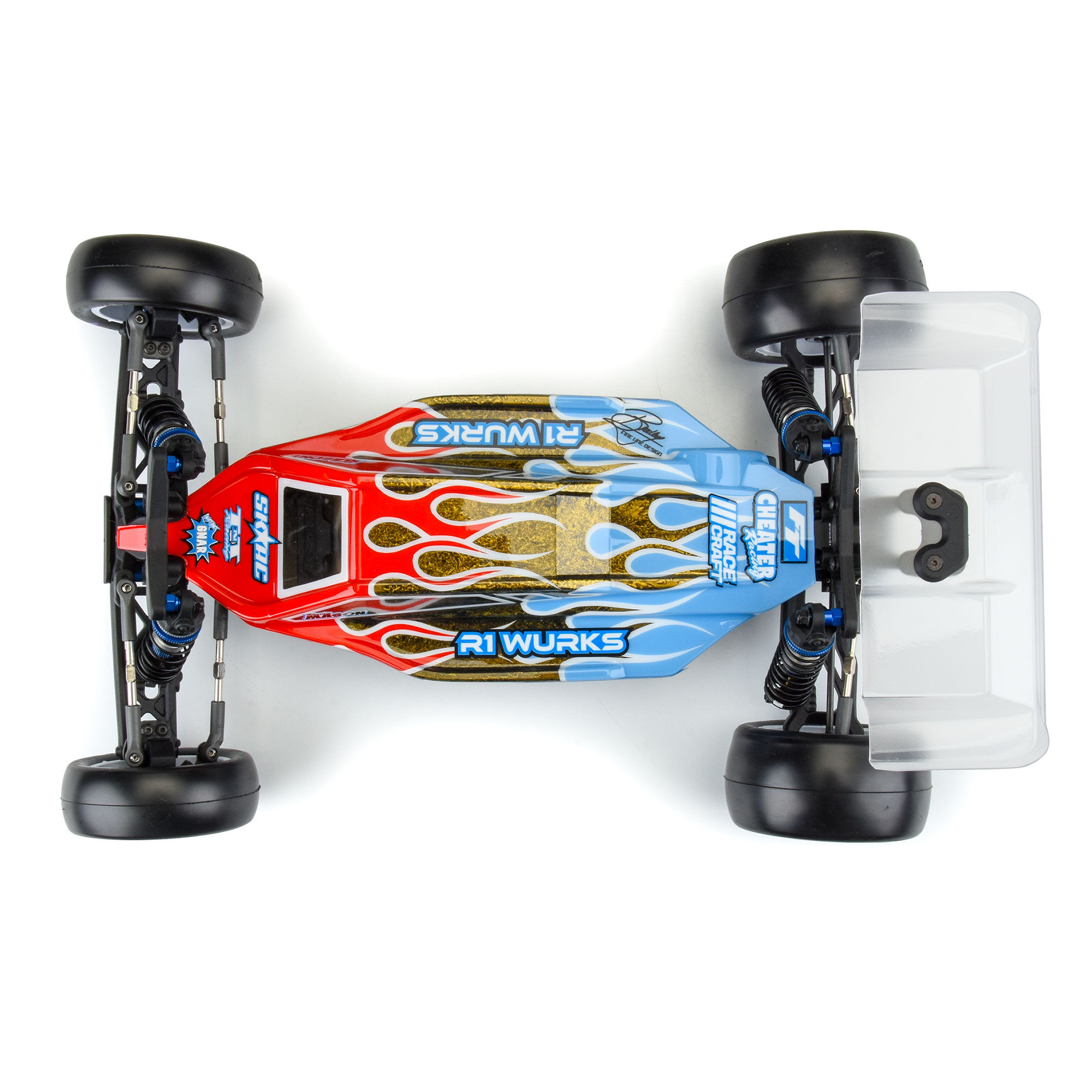 Pro-Line Racing 1/10 Axis Light Weight Clear Body: AE B7