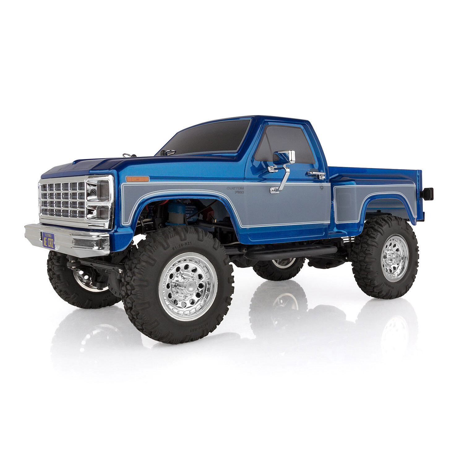 Team Associated 1/12 CR12 Ford F-150 Pick-Up 4WD Brushed RTR, Blue