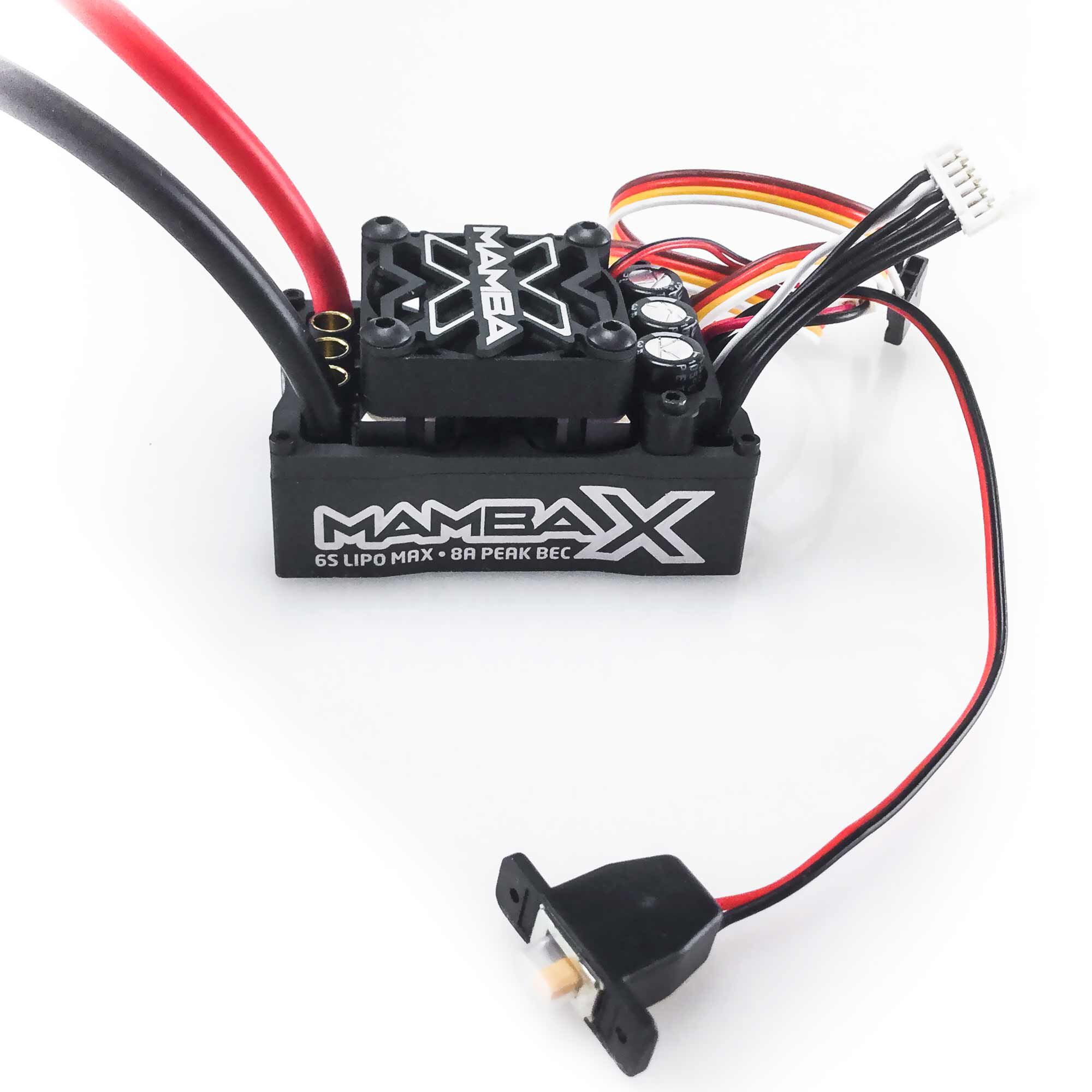 Castle Creations MAMBA X SCT Brushless ESC / 1412-2100KV 5mm Sensored Motor Combo